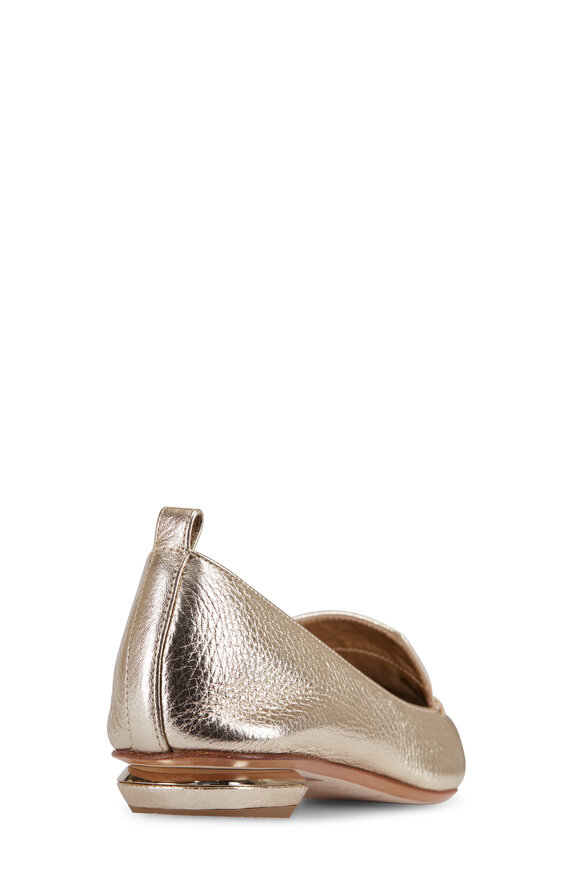 Nicholas Kirkwood - Beya Platinum Gold Loafer