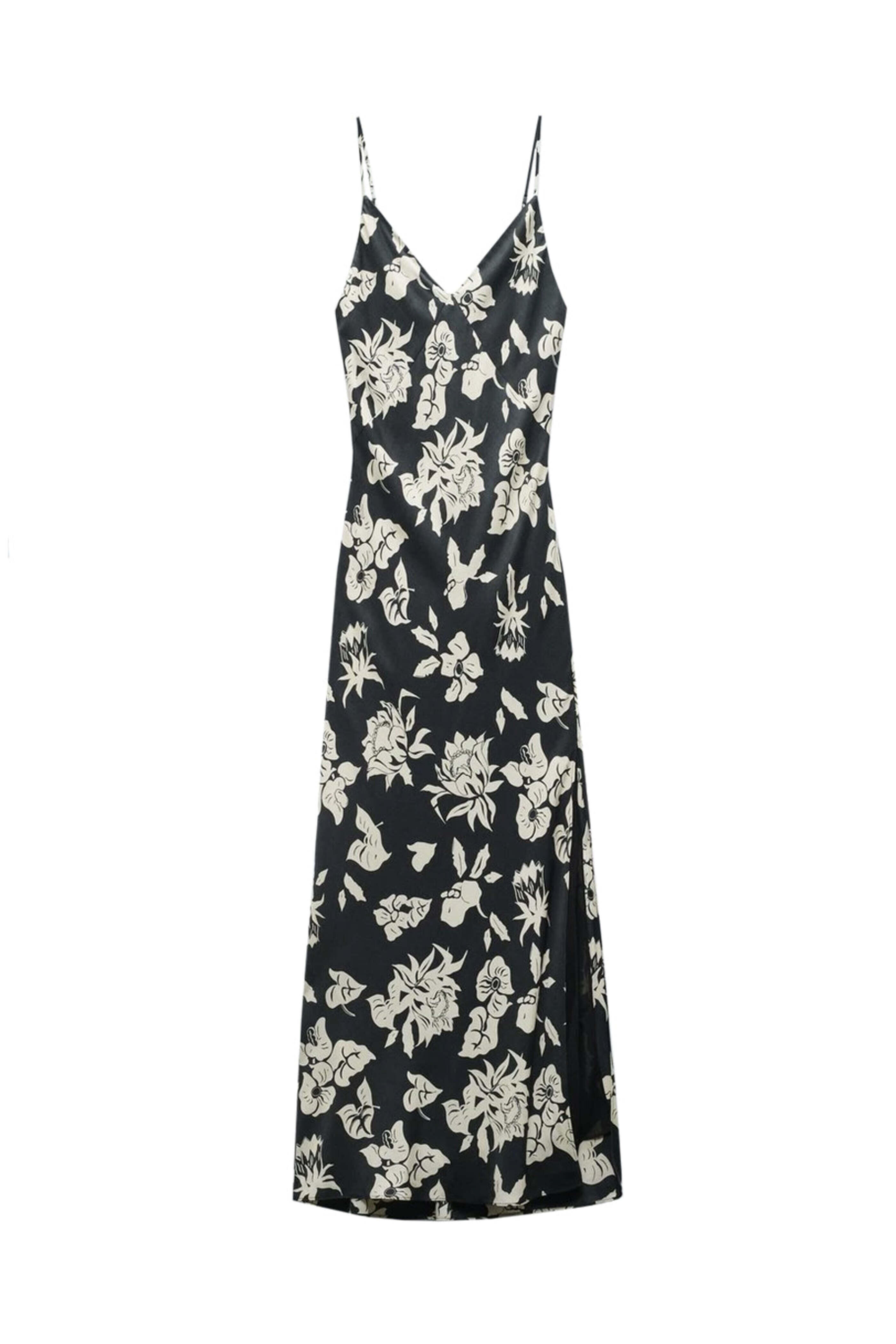 Rag & Bone - Black Floral Print Larissa Dress