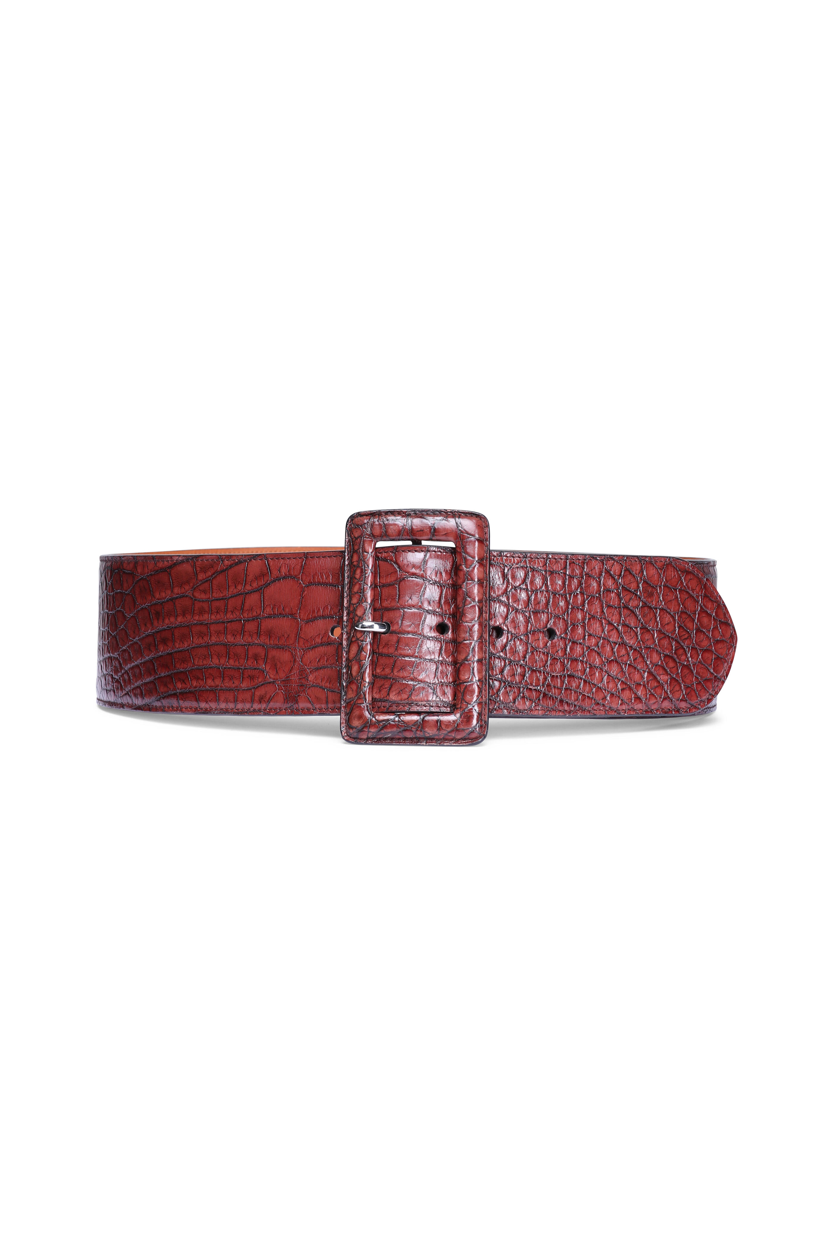 Ralph Lauren - Vintage Wide Alligator Belt | Mitchell Stores