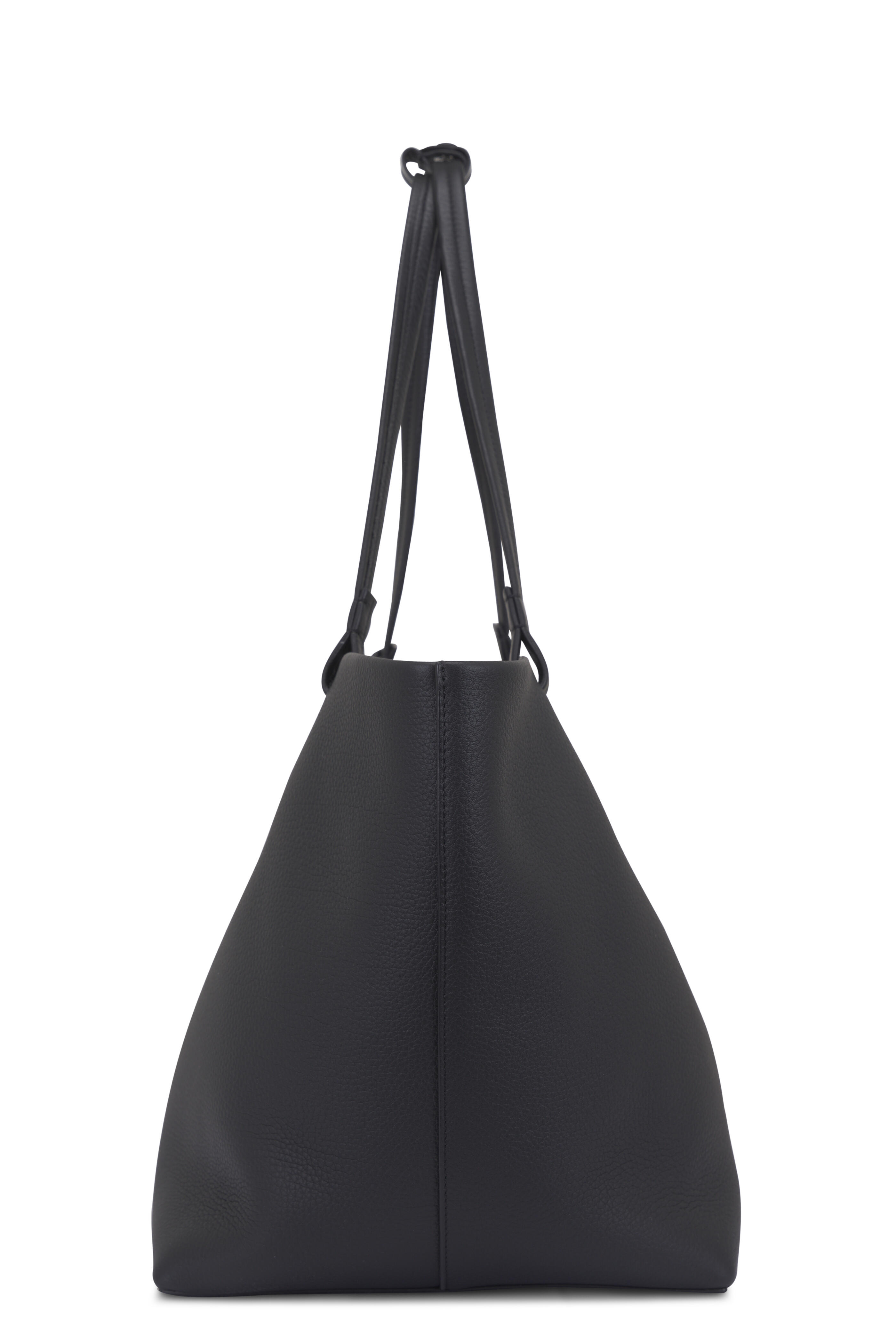 美品！The Row Park Tote Three トートバッグ　黒 Park Tote Three レザーバッグ ブラック – The Row