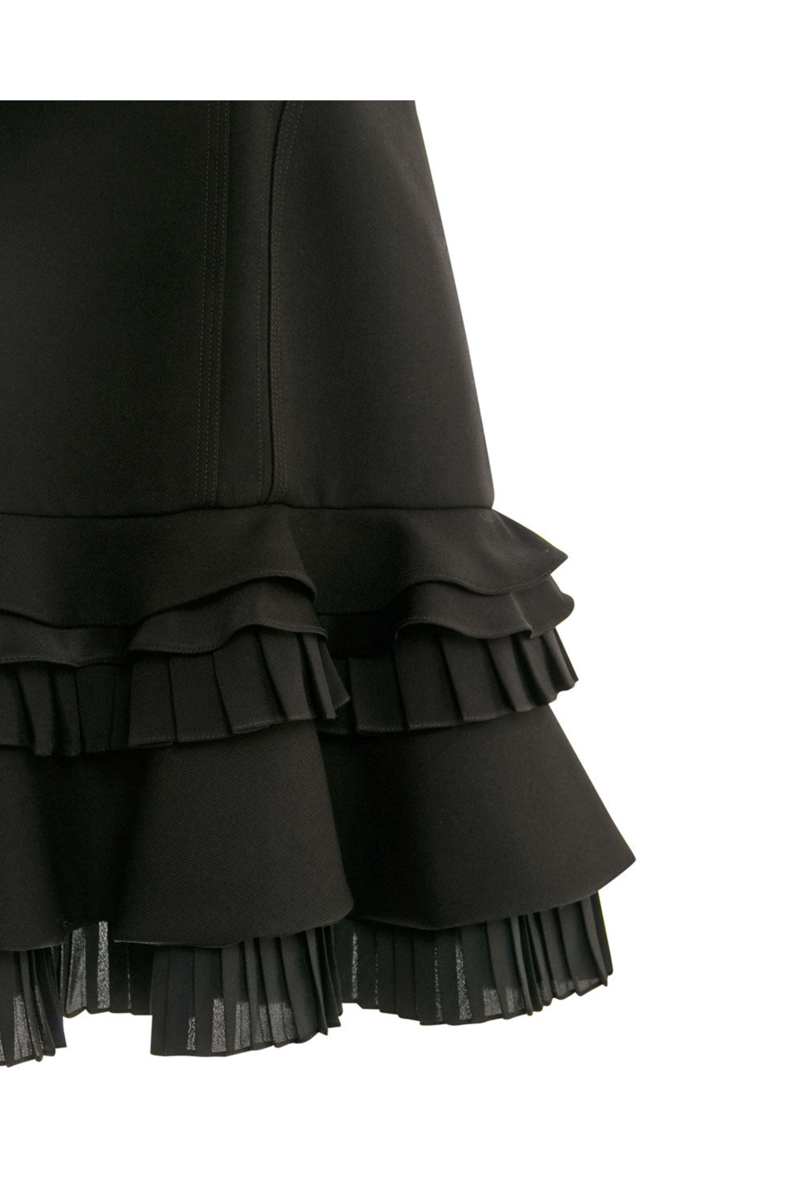 Ports 1961 - Black Bustier Mini Dress