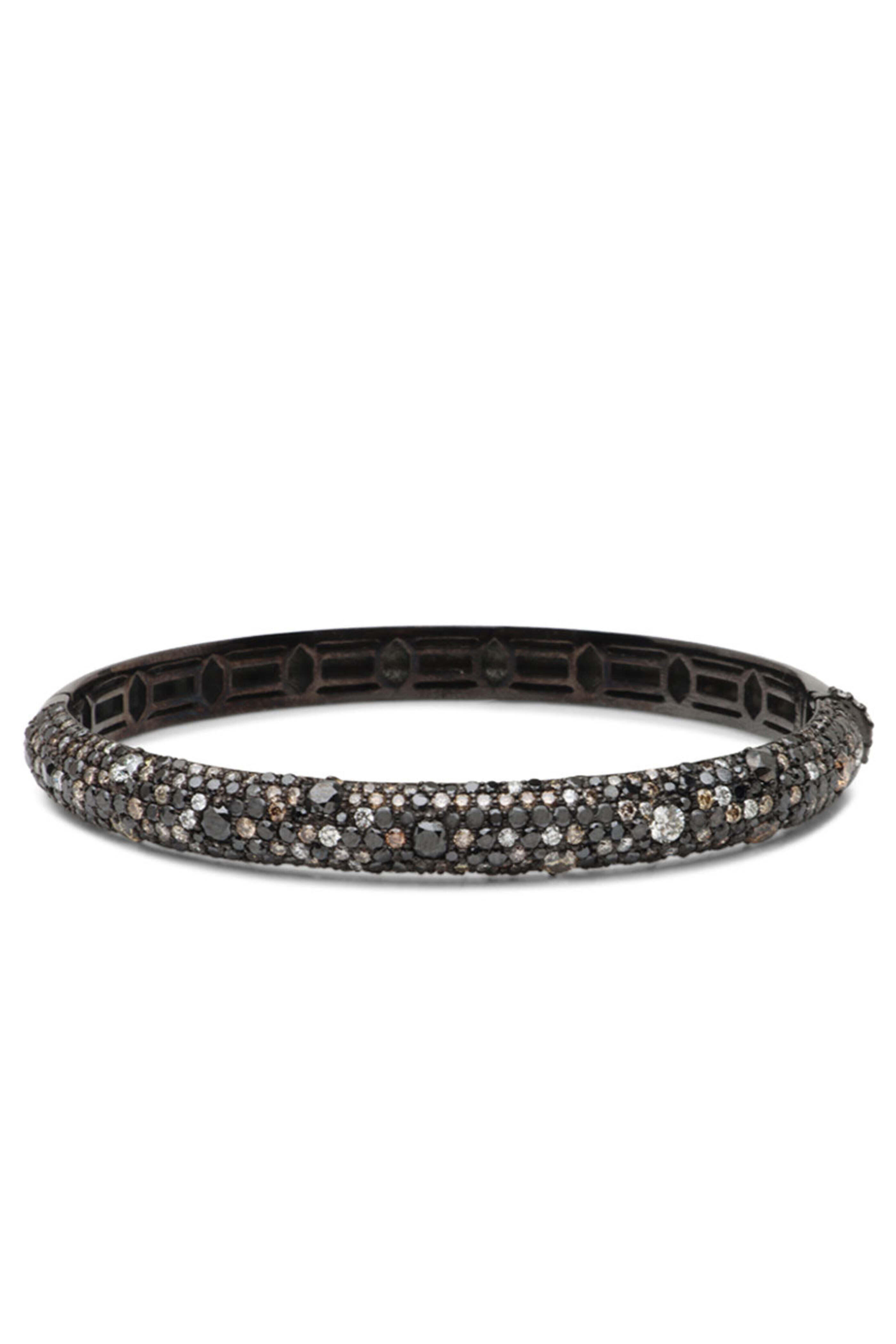 Jared Lehr - Black and Champagne Diamond Bangle
