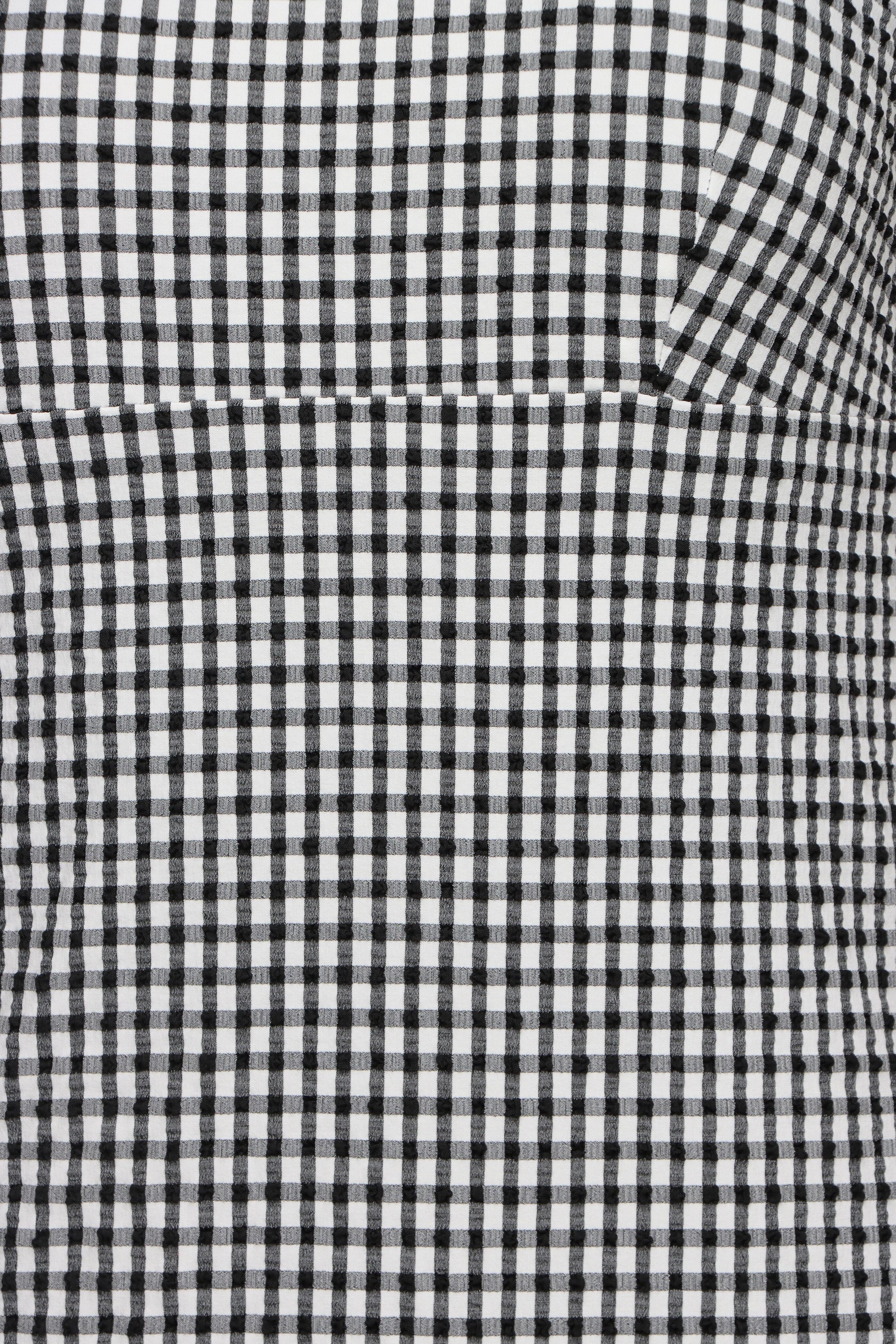 Rohe Frames - Black Gingham Midi Dress