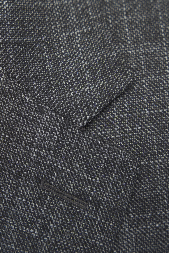 Canali - Dark Gray Wool, Silk & Cashmere Sportcoat