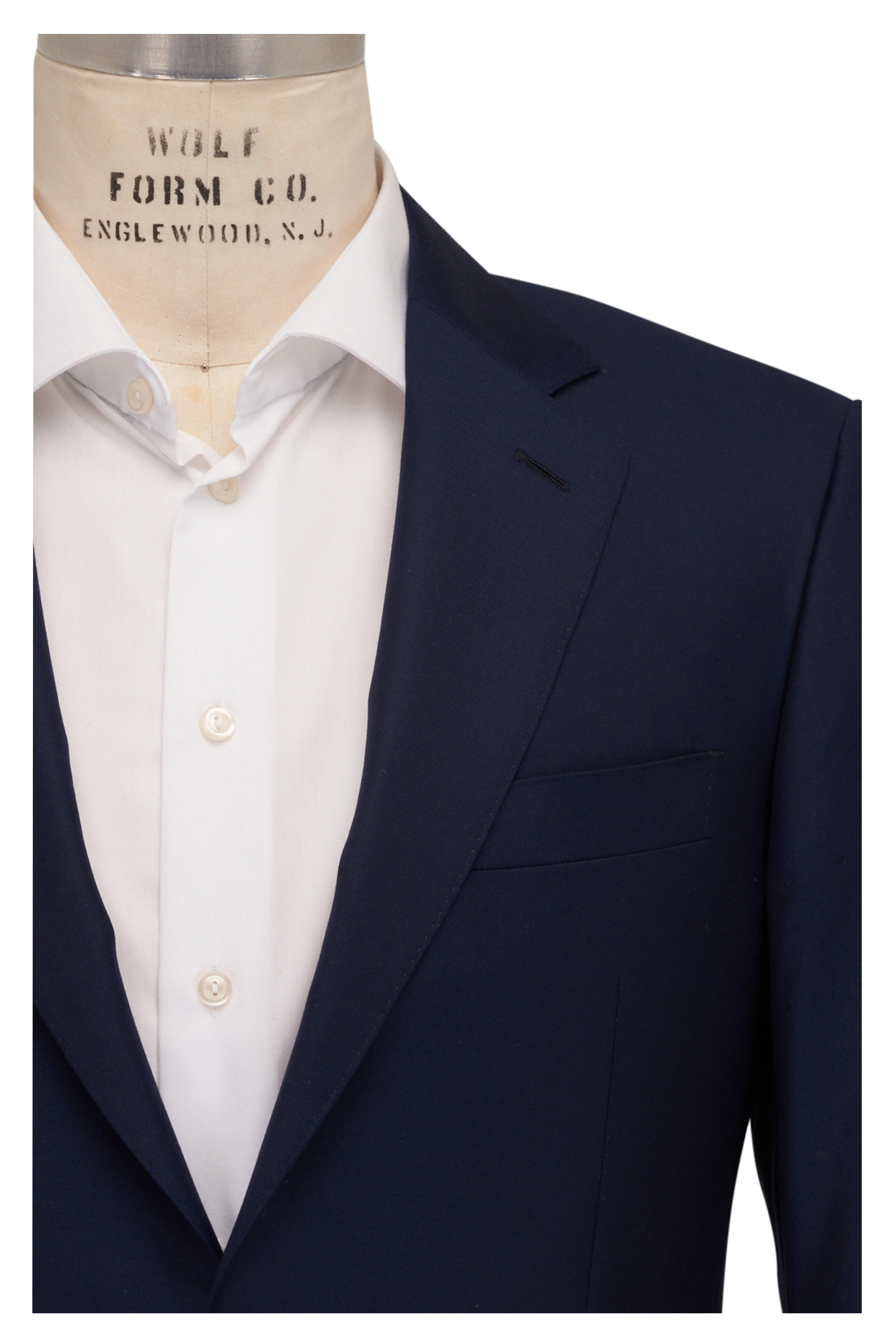 Canali - Navy Blue 150's Wool Sportcoat