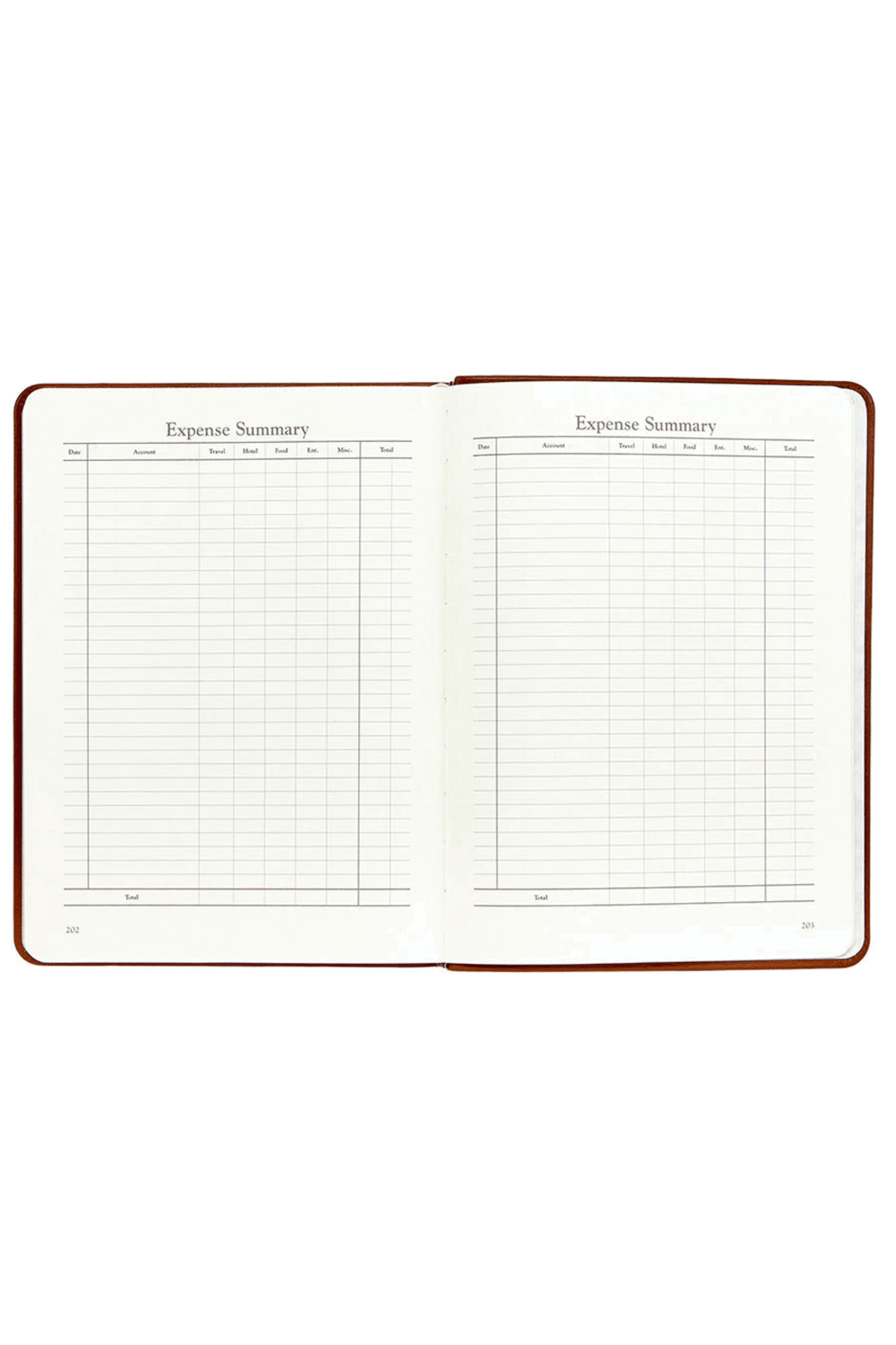 Graphic Image - 2023 Blue Leather Planner