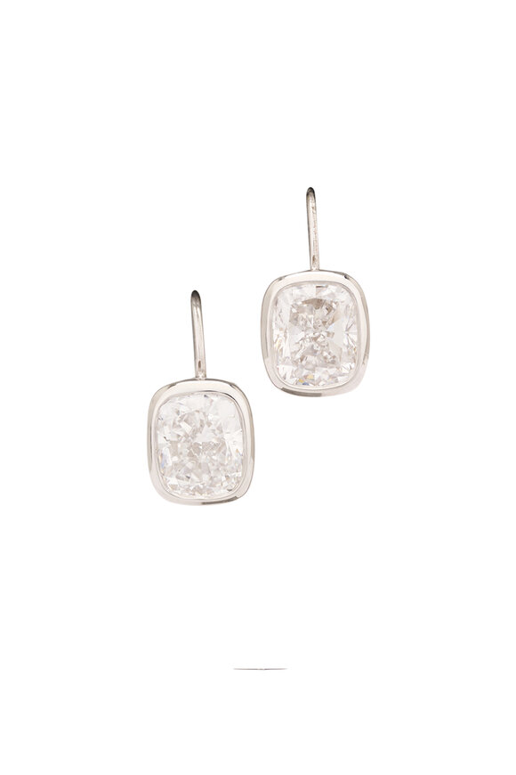 Lowy & Co 18k White Gold Diamond Earring