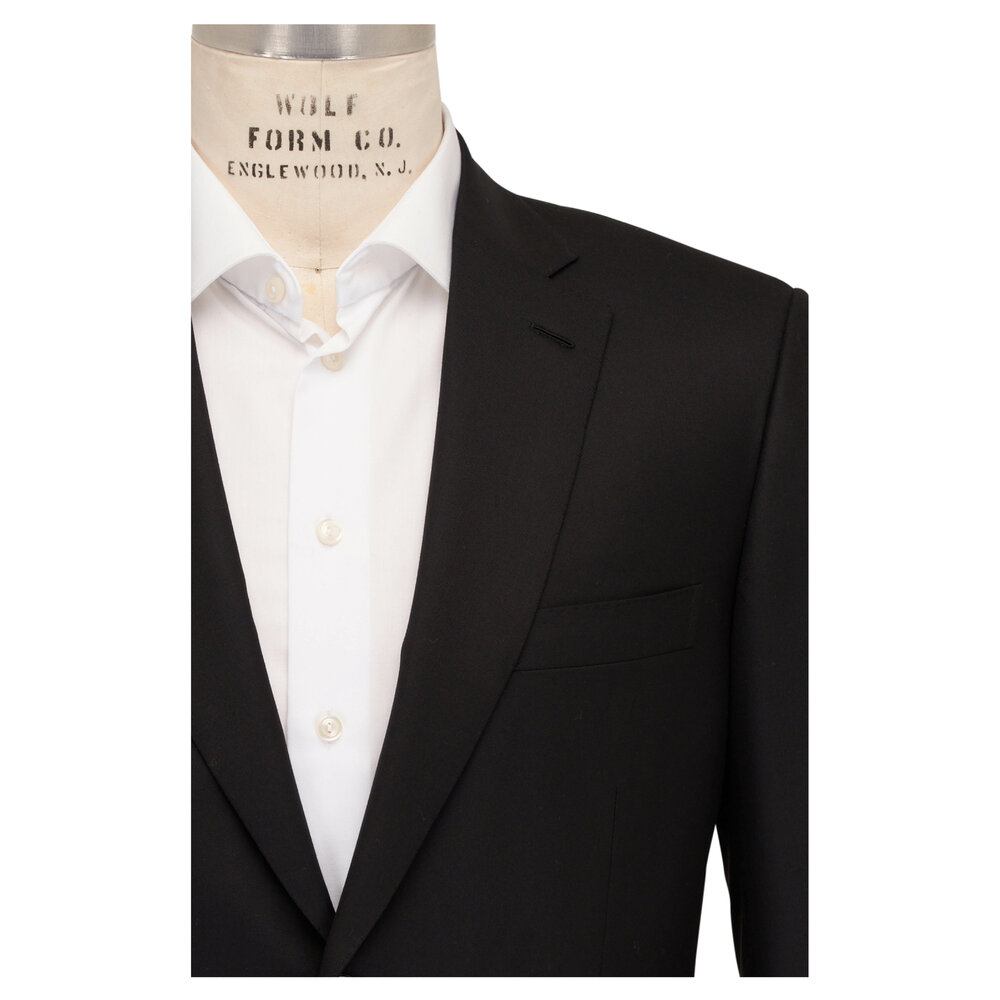 Brioni - Black Wool Suit | Mitchell Stores