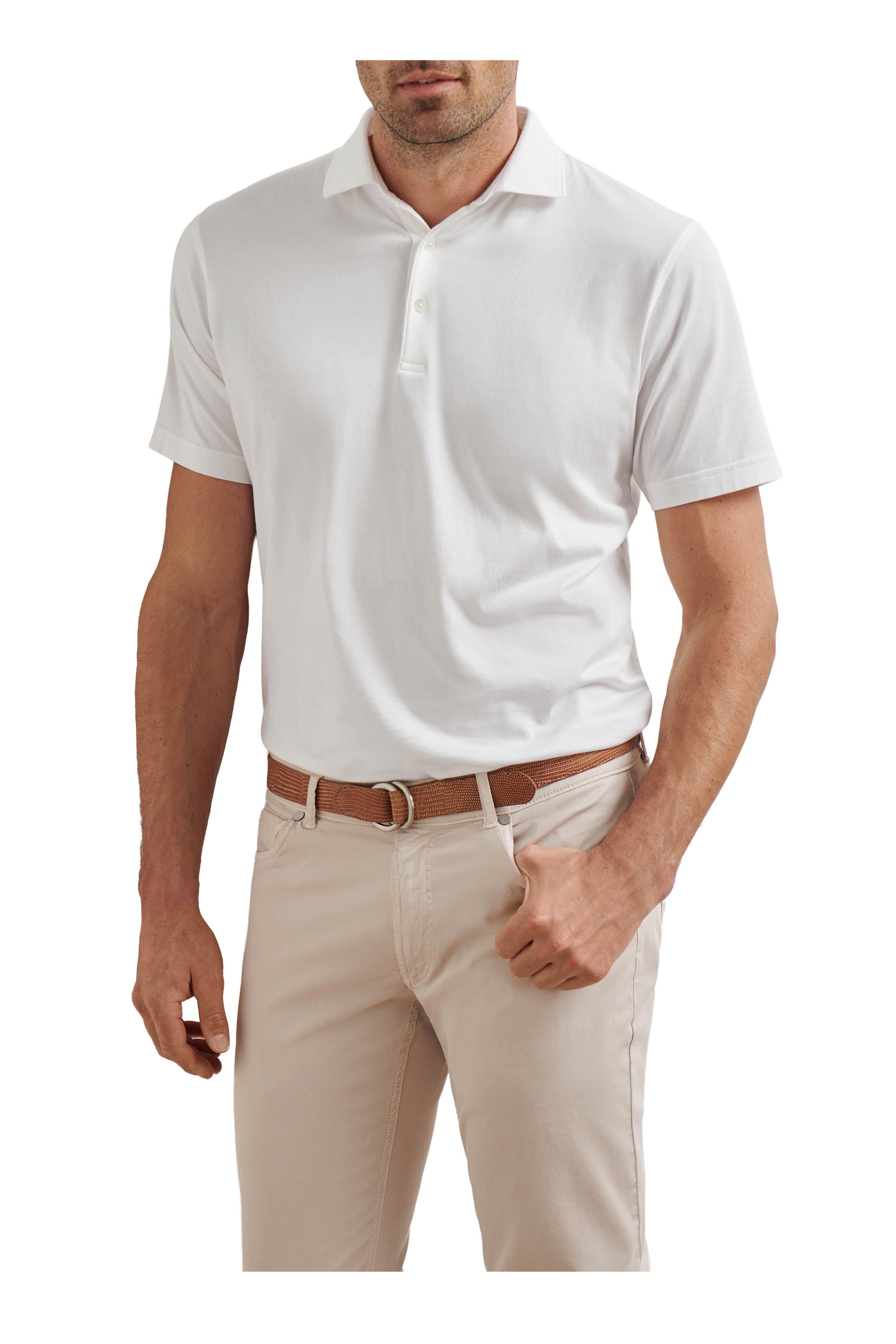 Peter Millar - Excursionist Flex White Polo