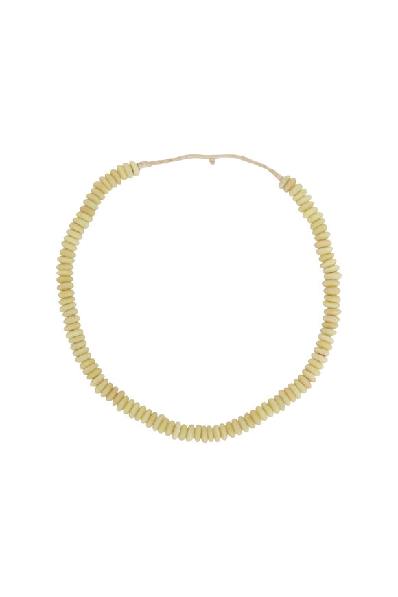 Cristina V. - Lemon Trade Bead Necklace