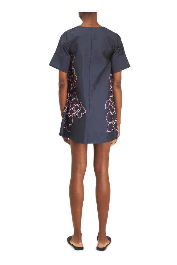 Lovebirds Nocturne Navy Dress - view 4