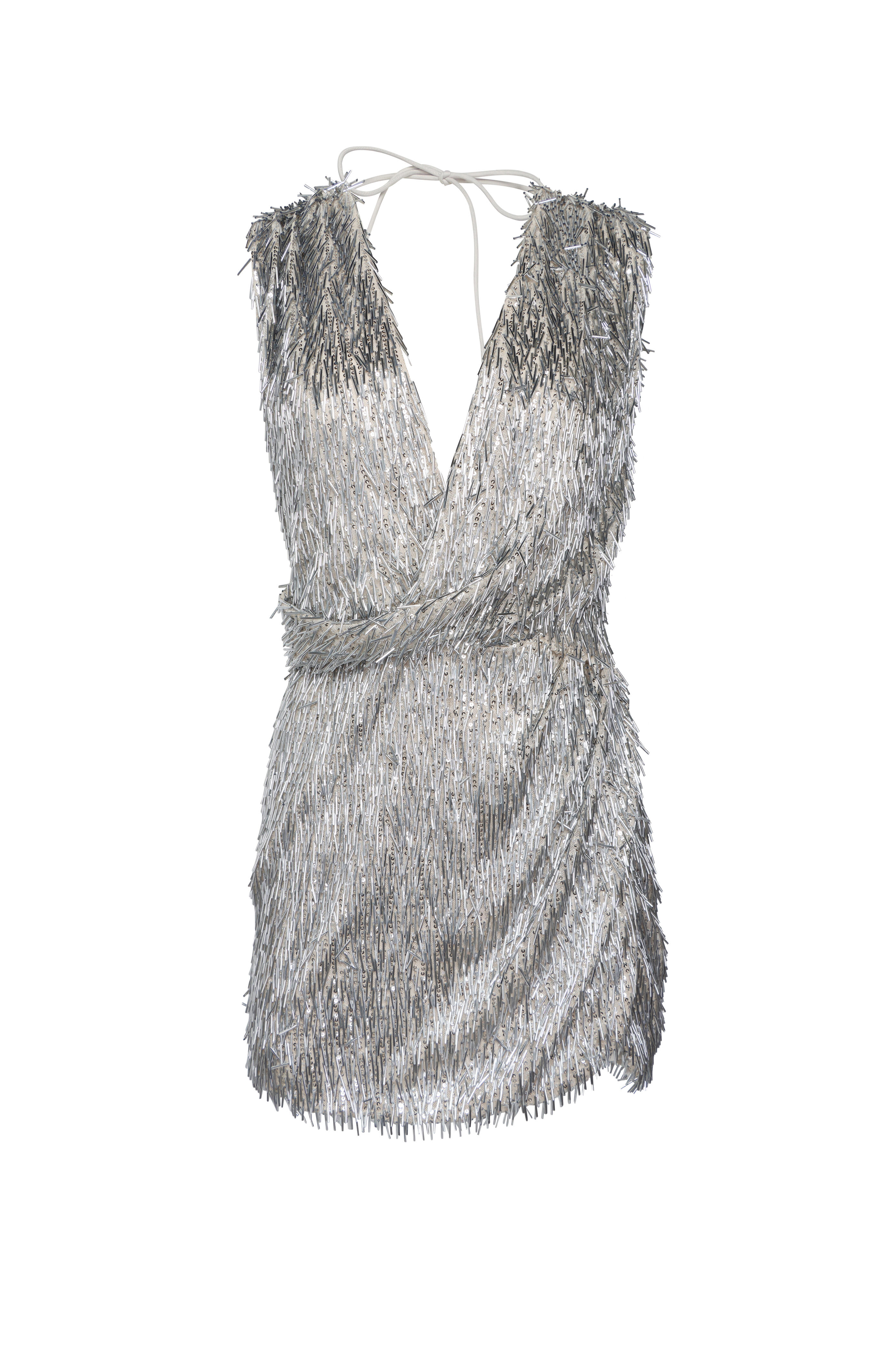Aknvas - Eline Silver Sequin Dress