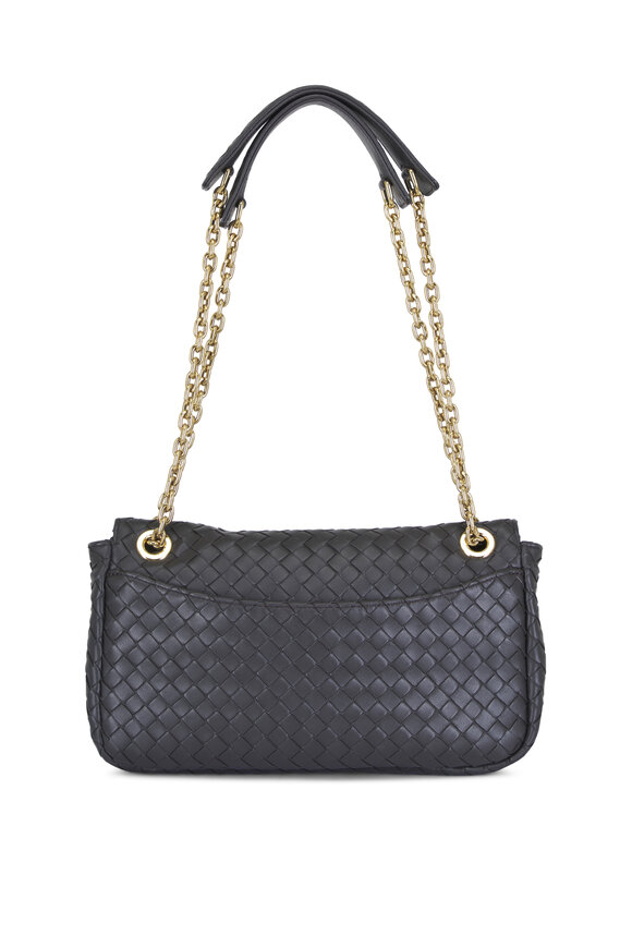 Bottega Veneta Small Madison Espresso Leather Chain Shoulder Bag - view 3
