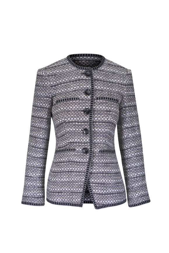 Veronica Beard Alessia Silver Jacket