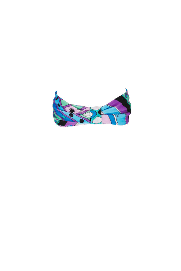 Pucci - Vivara Print Twist Headband 