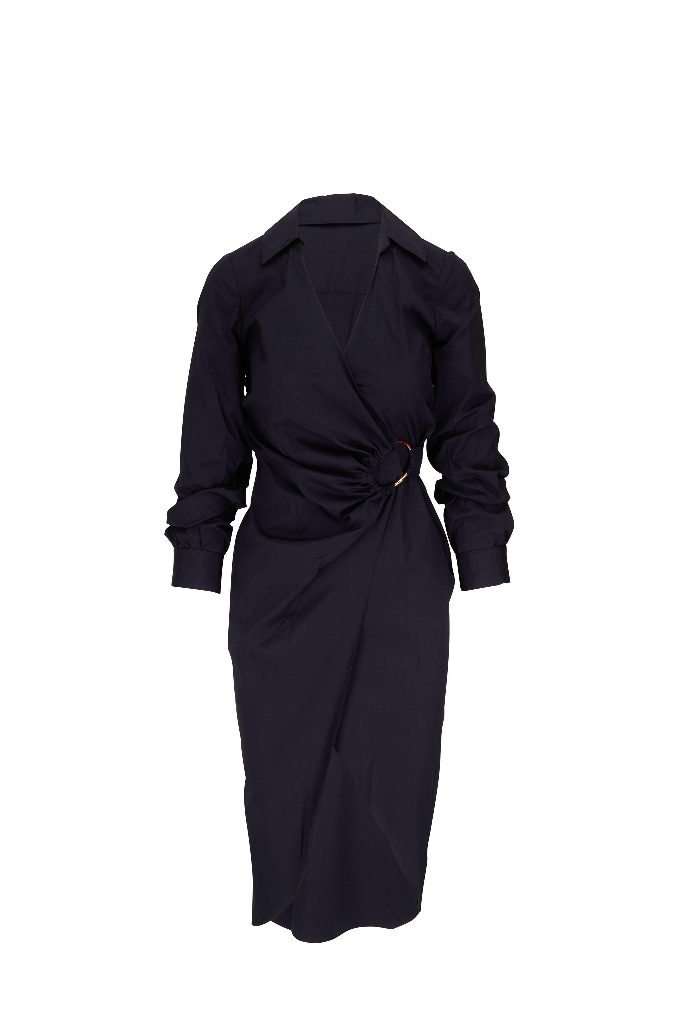 Veronica Beard - Wixson Black Multi Midi Dress