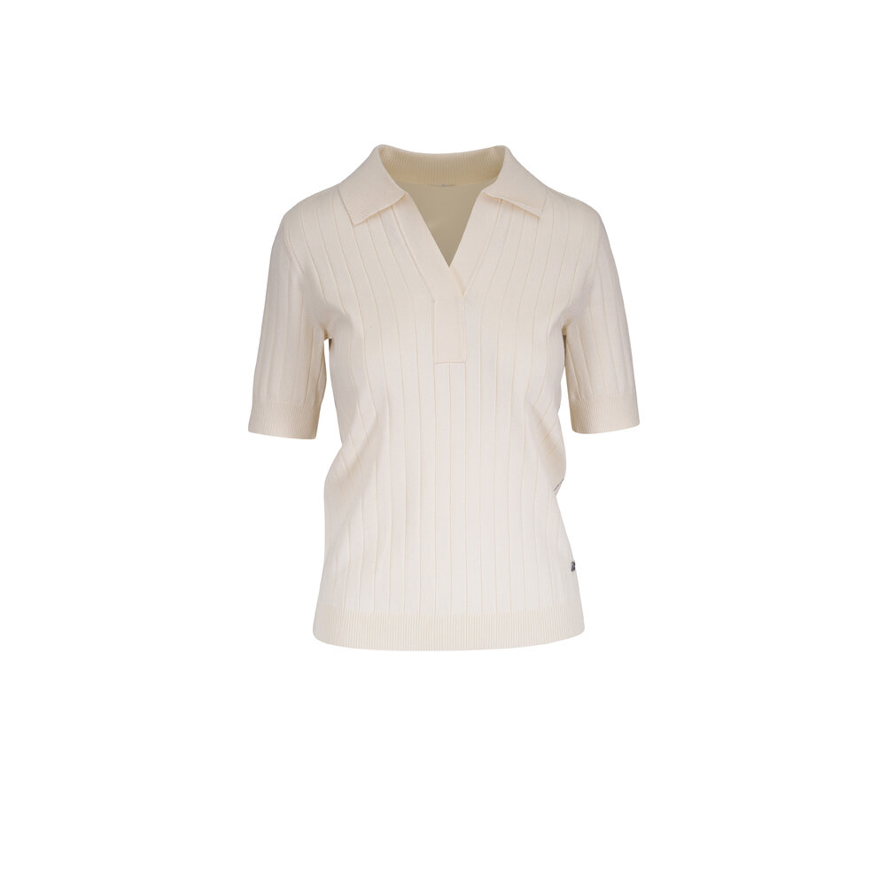 トップス fluss knit polo SORBET POLO - PALE MINT Boys Signature Knit Polo - Solid Mint Green | Stellybelly