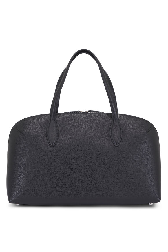 Totême Medium Black Grain Leather Day Tote - view 4