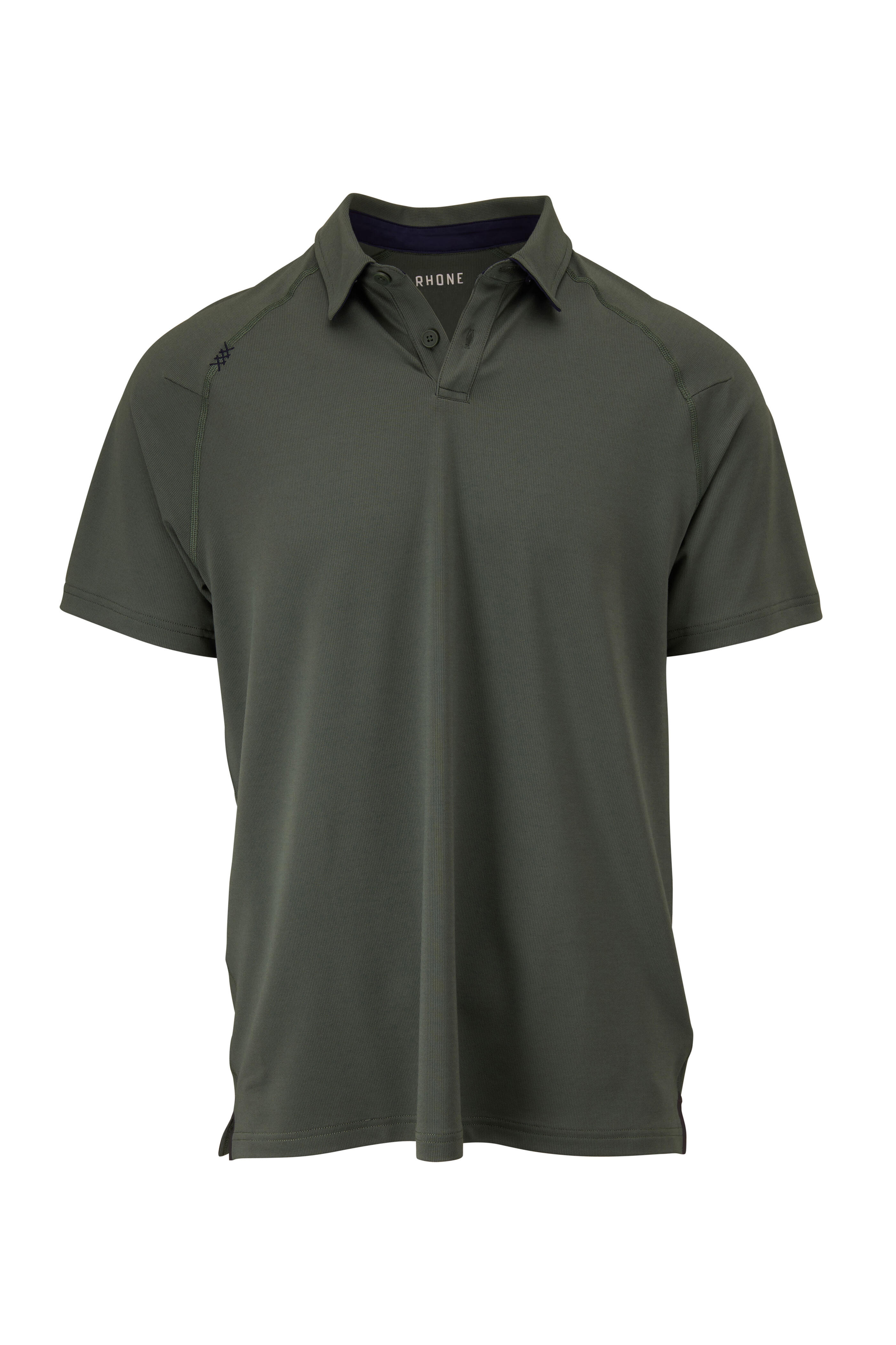 Rhone Apparel - Delta Green Piqué Short Sleeve Polo