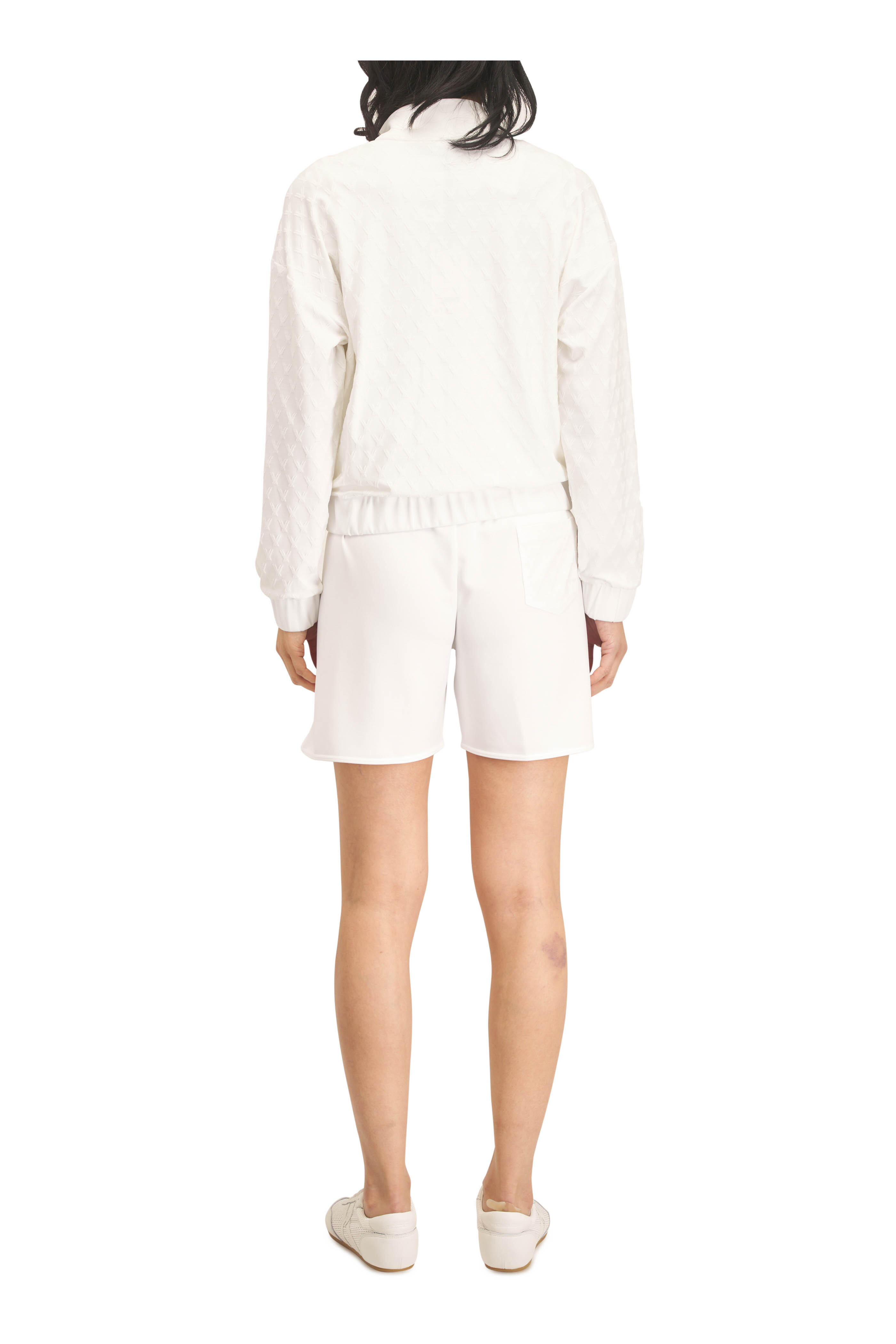 Bogner - Aylin White Jacquard Golf Jacket