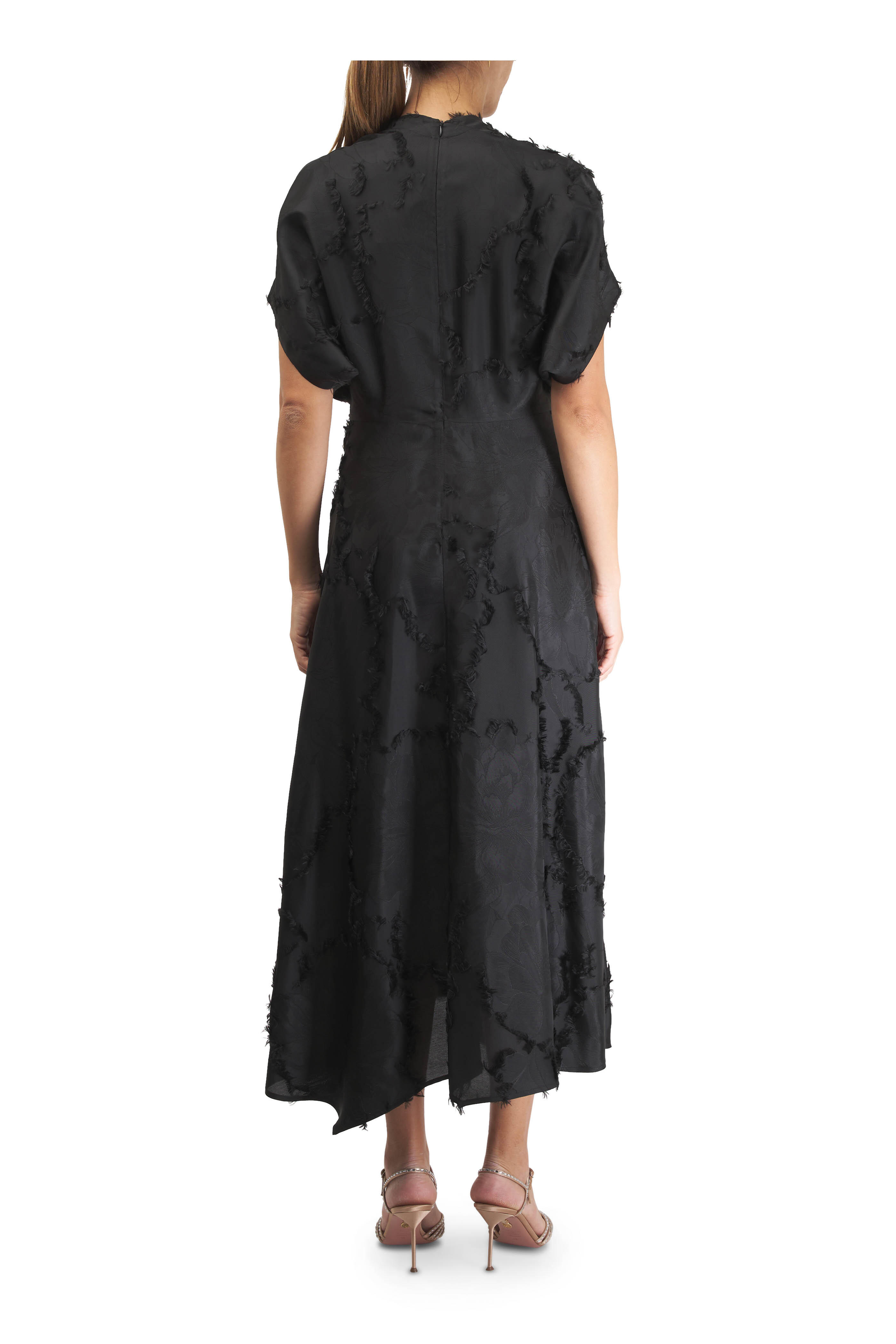 Aquazzura - Hold Me Tan Crystal Sandal, 85mm