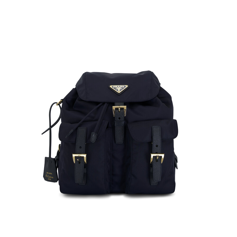 Prada - Re-Edition 1978 Small Re-Nylon Navy Backpack