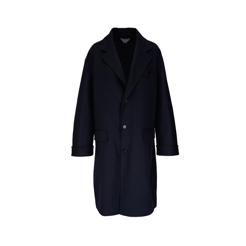 コート Bottega Veneta Light Blue Cashmere Coat Bottega Veneta Long coats and winter coats for Women