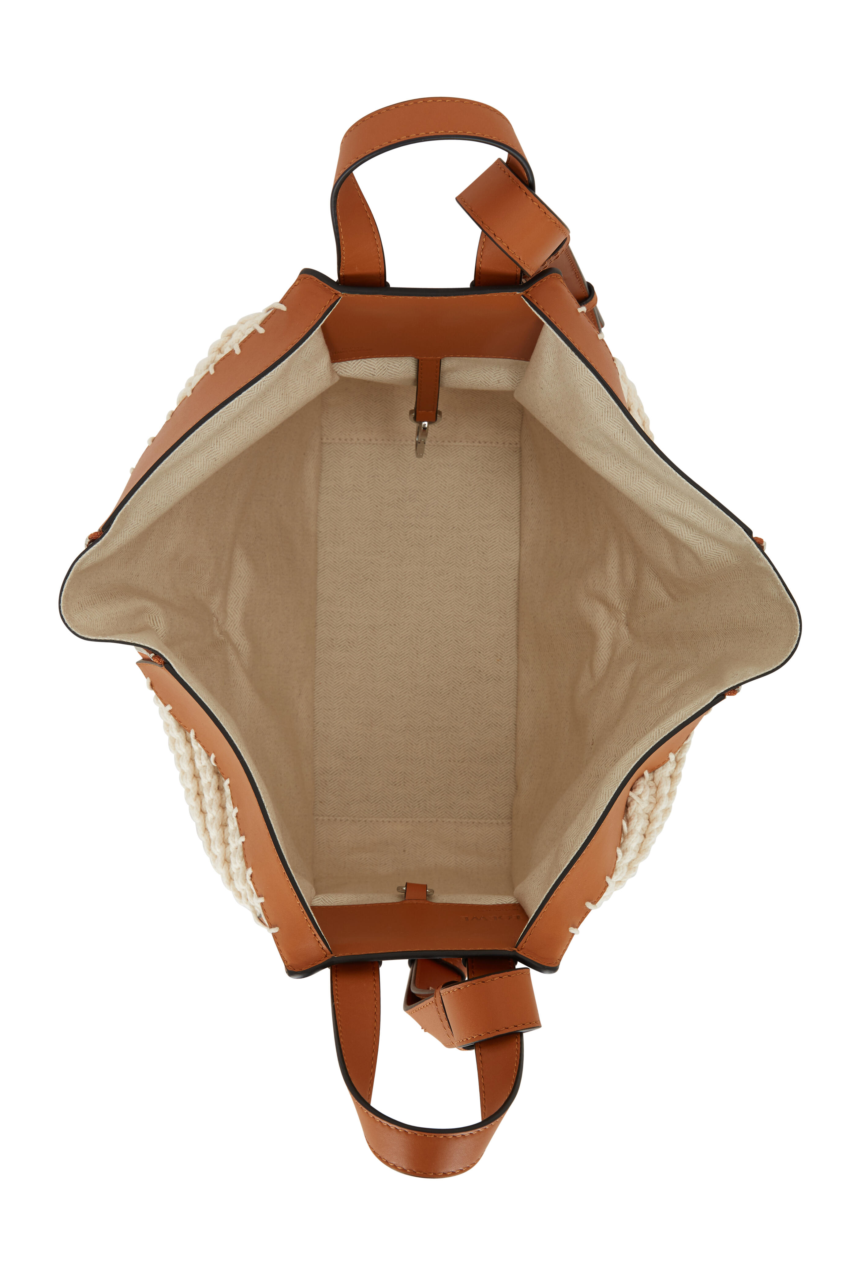 LOEWE HAMMOCK WOVEN ミディアム LOEWE Hammock woven leather tote bag | NET-A-PORTER