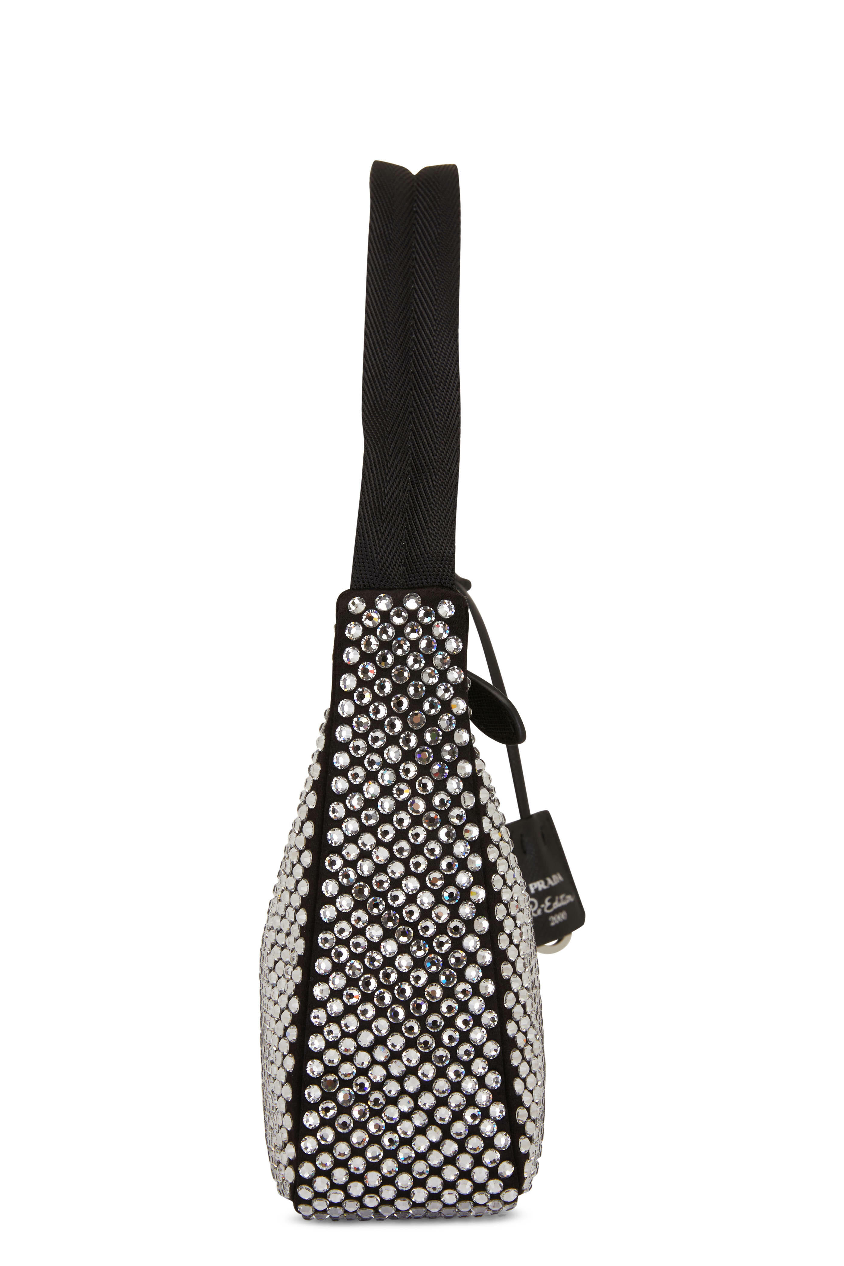 Prada Re-Edition 2000 crystal-embellished shoulder bag - ShopStyle