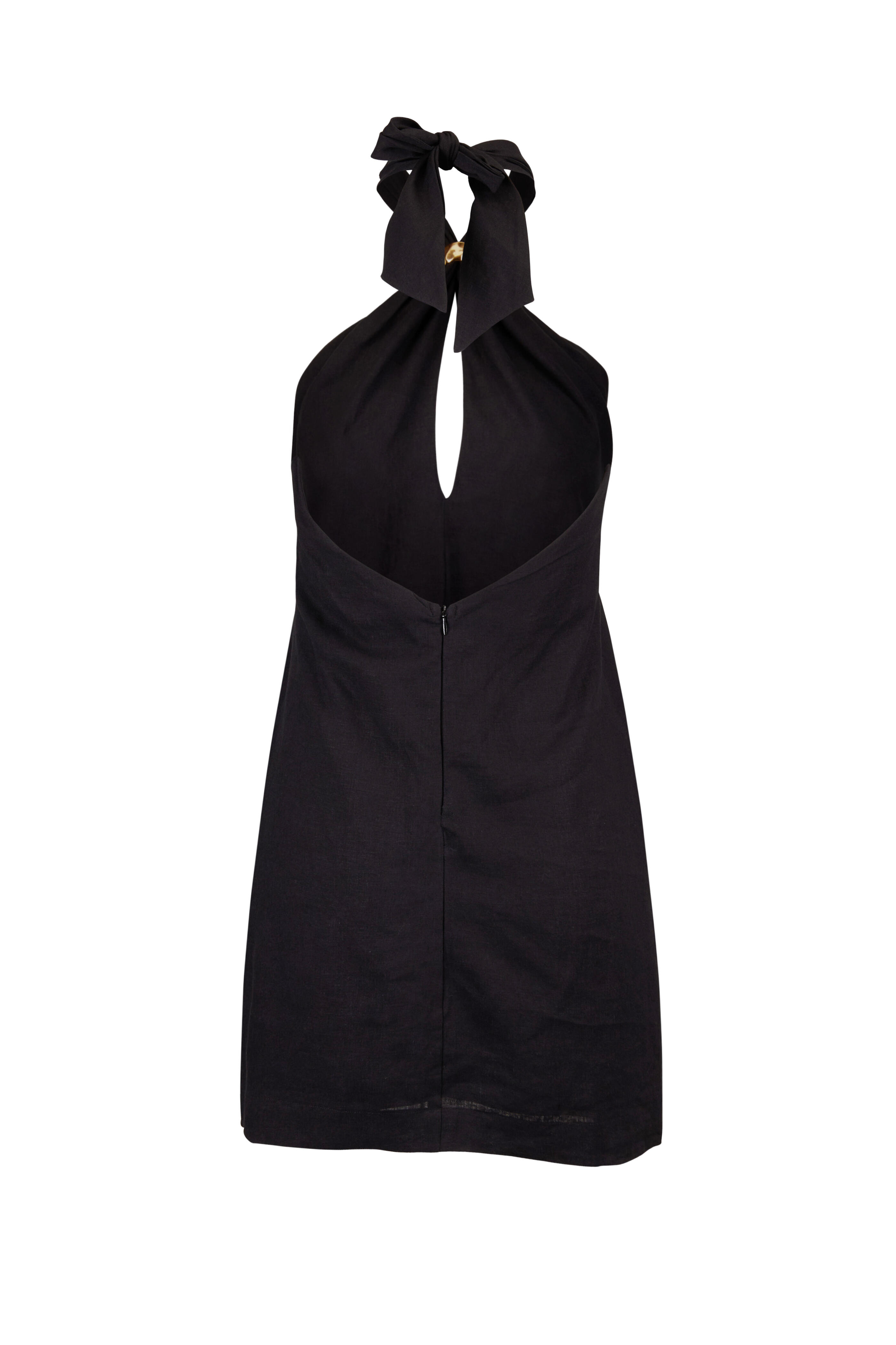 Vix Paula Hermanny - Aster Black Halter Mini Dress - view 2