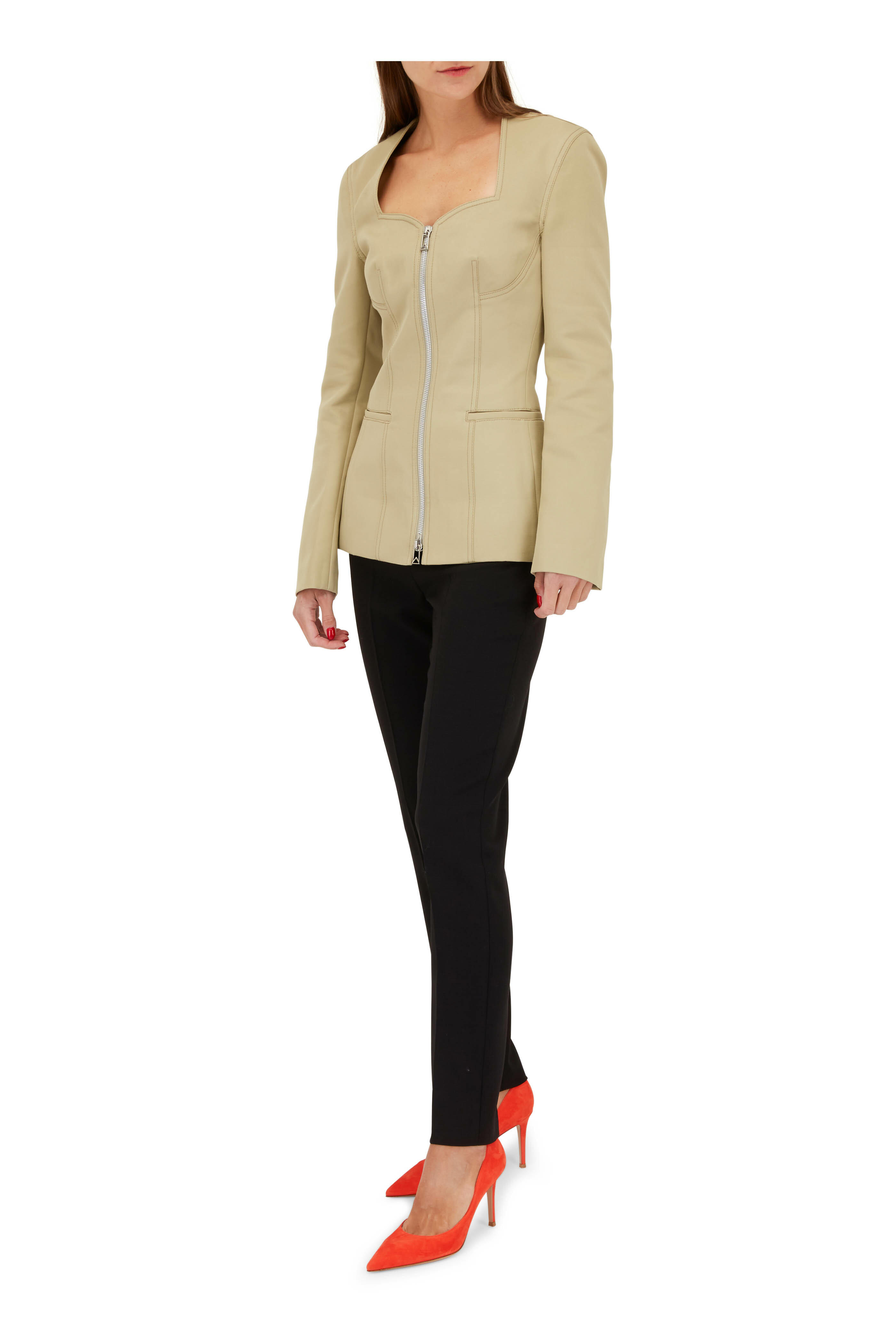 【BOTTEGA VENETA】日本未入荷★ ダブルコットン クロップドJKT Bottega Veneta - Double Cotton Canvas Jacket | Mitchell Stores