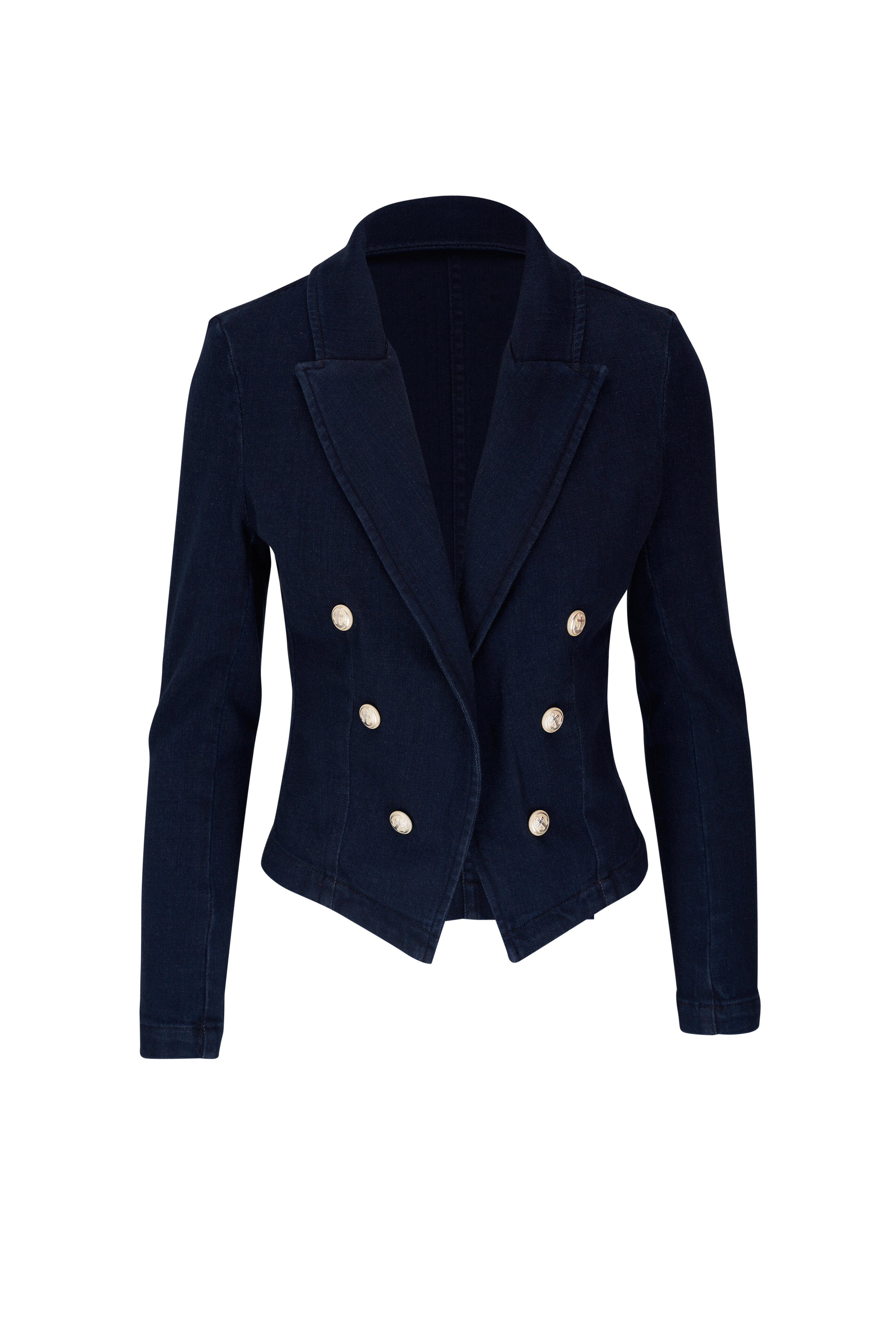 L'Agence - Wayne Denim Cropped Jacket