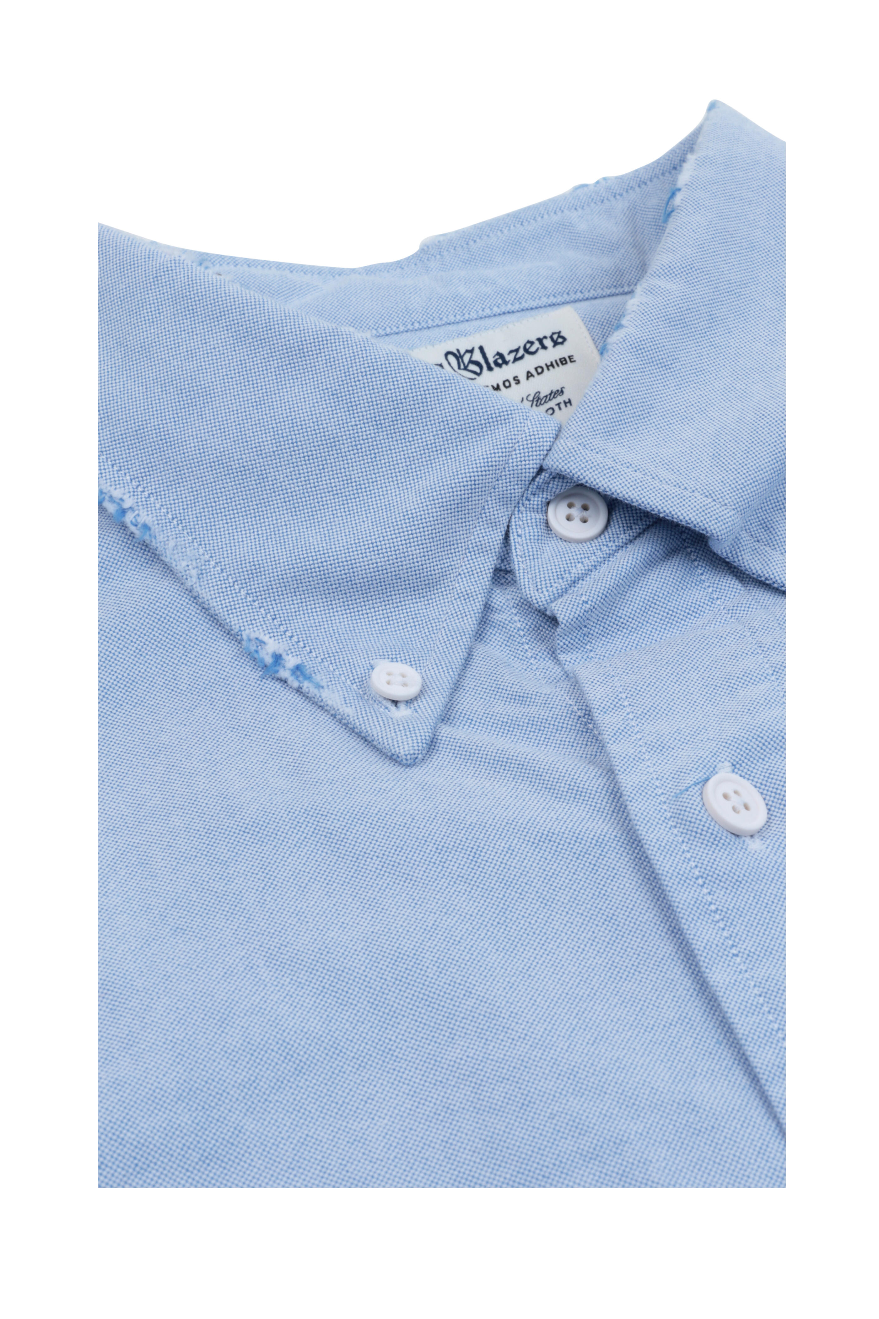 Rowing Blazers - Blue Distressed Oxford Sport Shirt