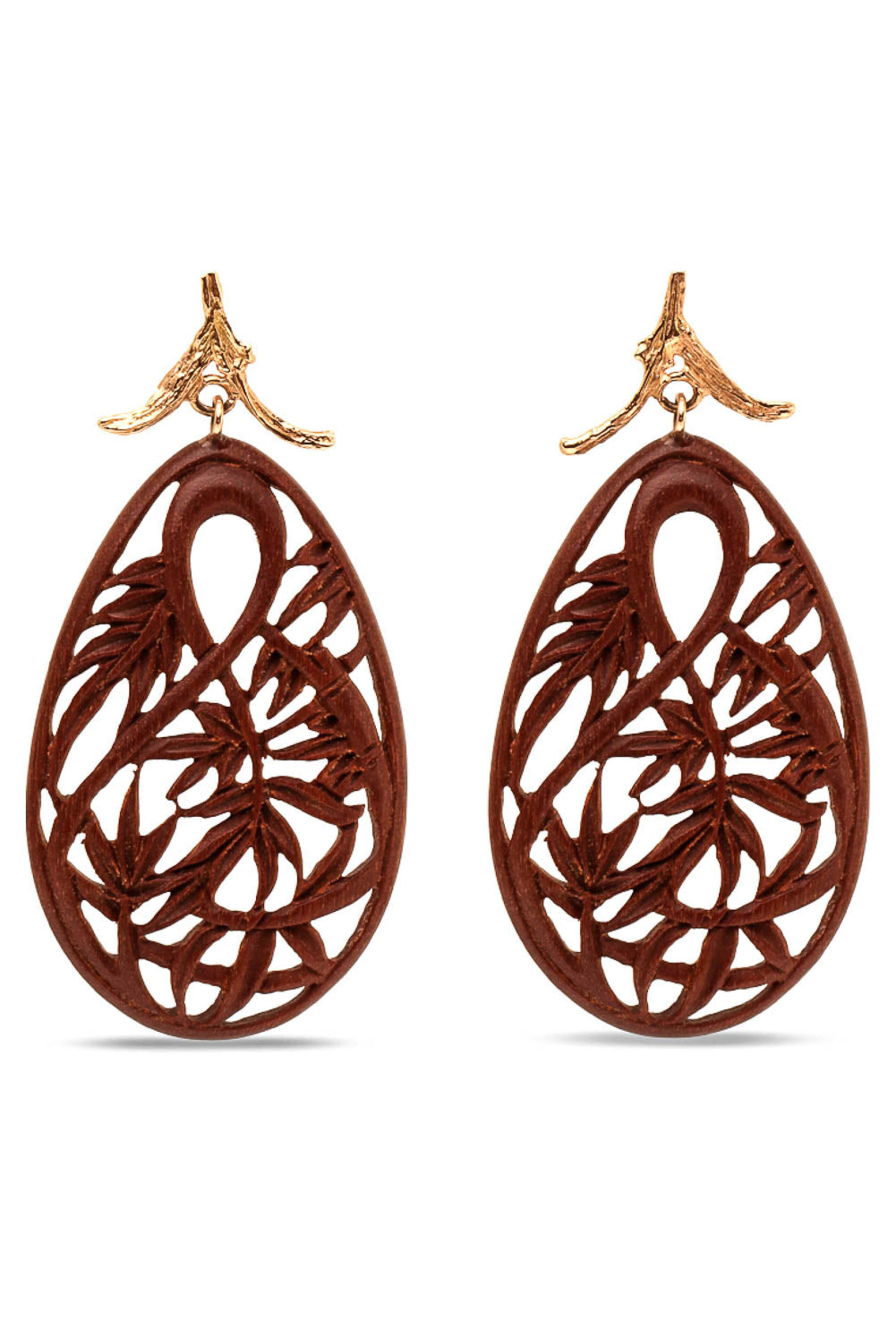 K. Brunini Jewels - Organic Bamboo Earrings