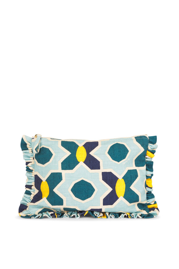 La DoubleJ Tangle Light Blue Hand Pochette - view 1