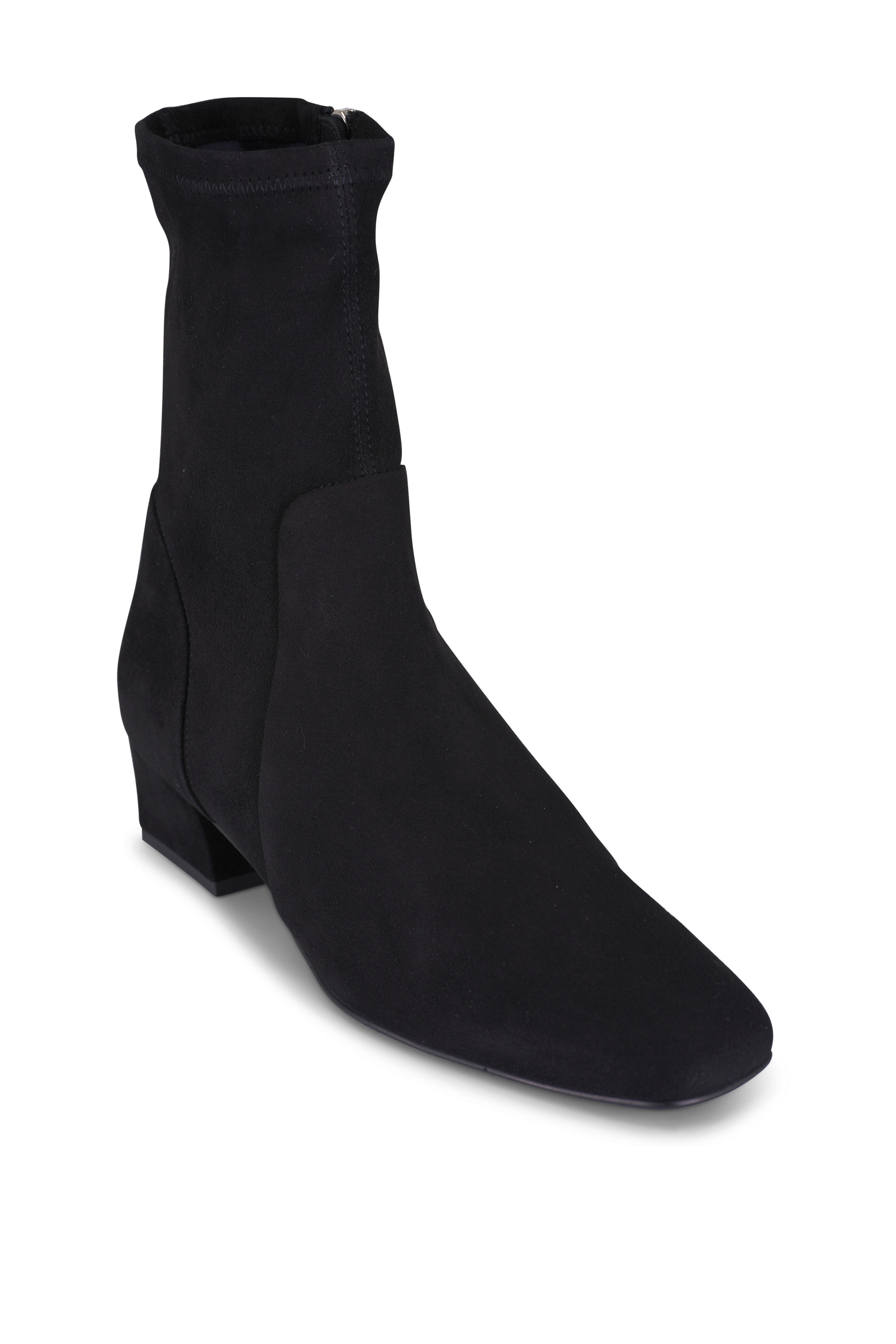 Aquatalia - Stassi Black Suede Boot, 40mm