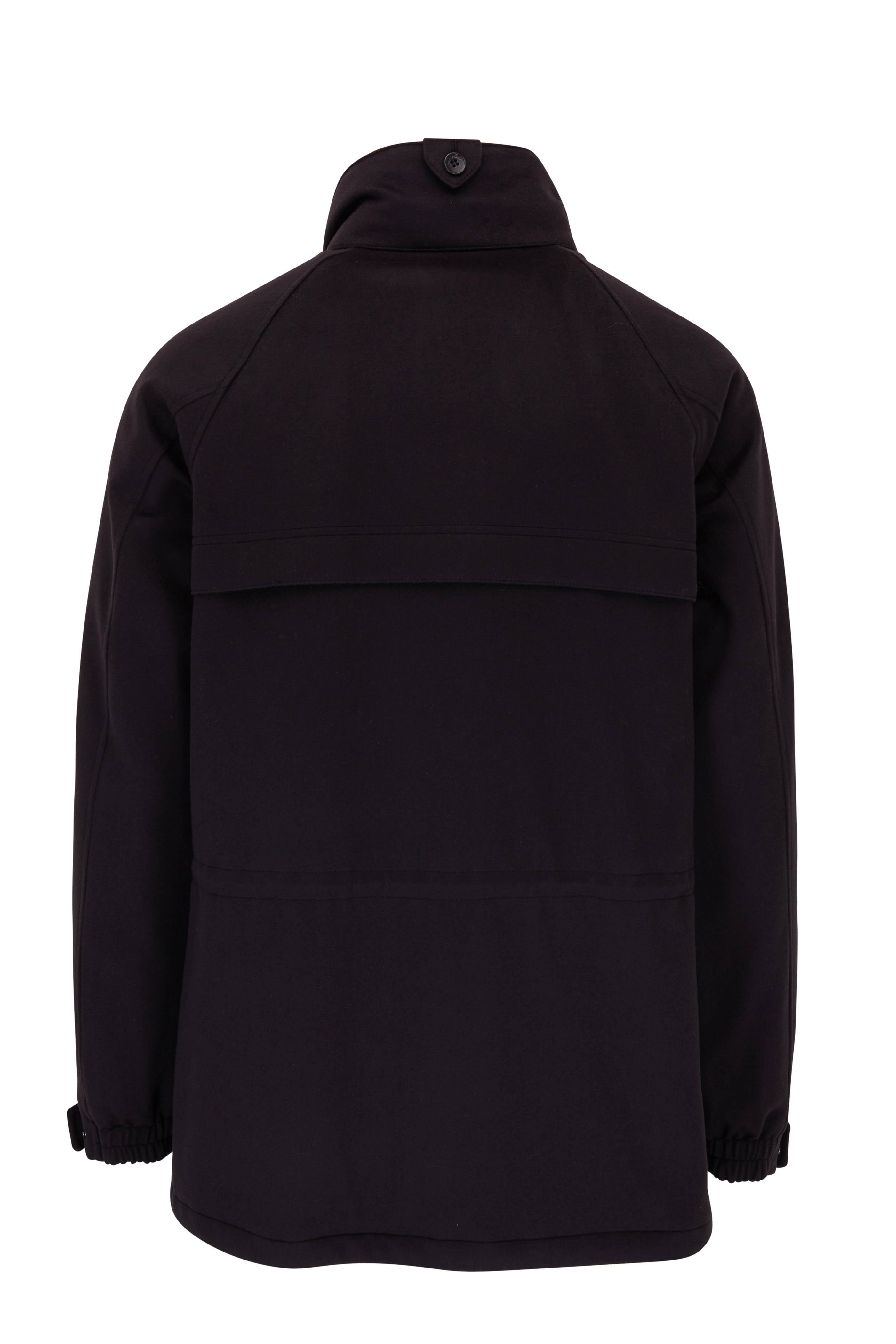 Loro Piana - Icer Charcoal Cashmere Hide-Away Hooded Coat