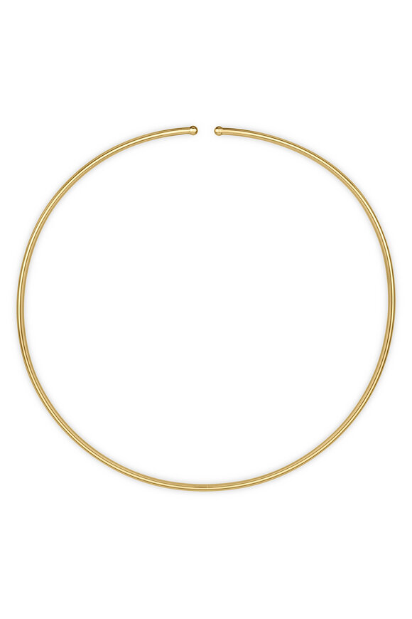 Paul Morelli 18k Yellow Gold Flex Collar Necklace
