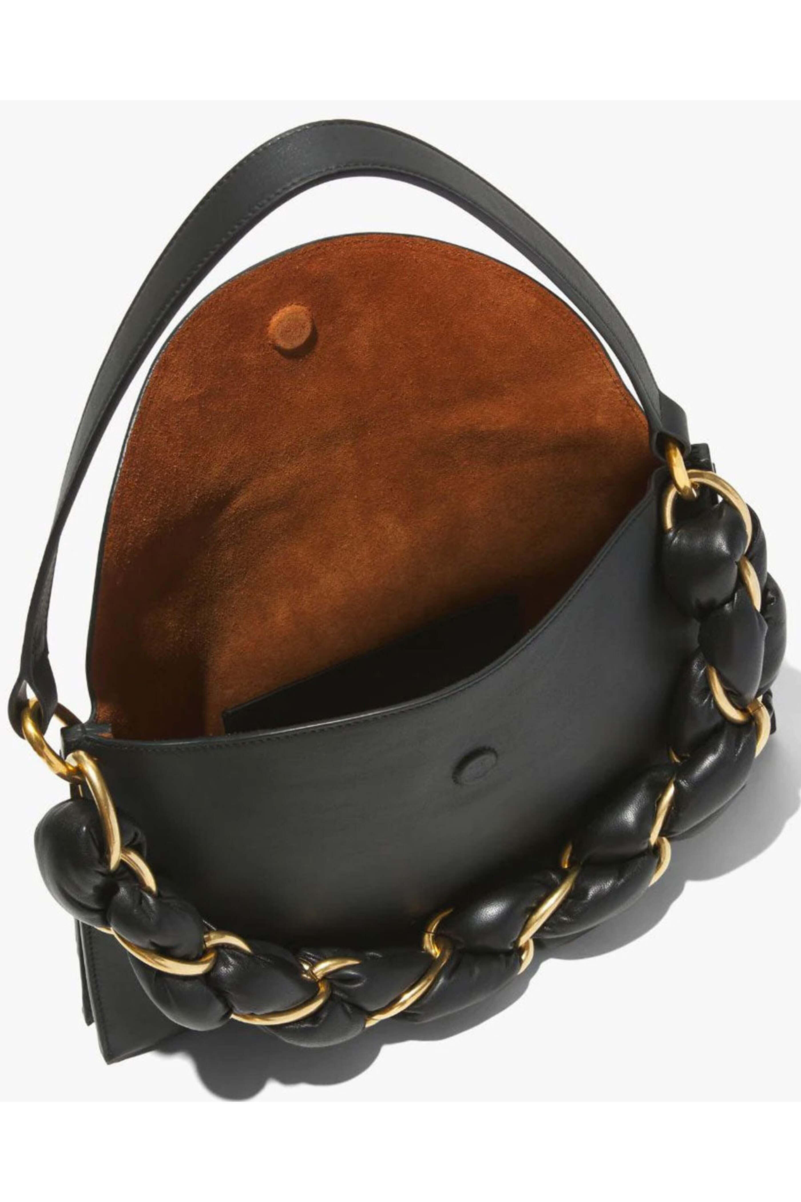 Proenza Schouler - Braided Chain Shoulder Bag in Black