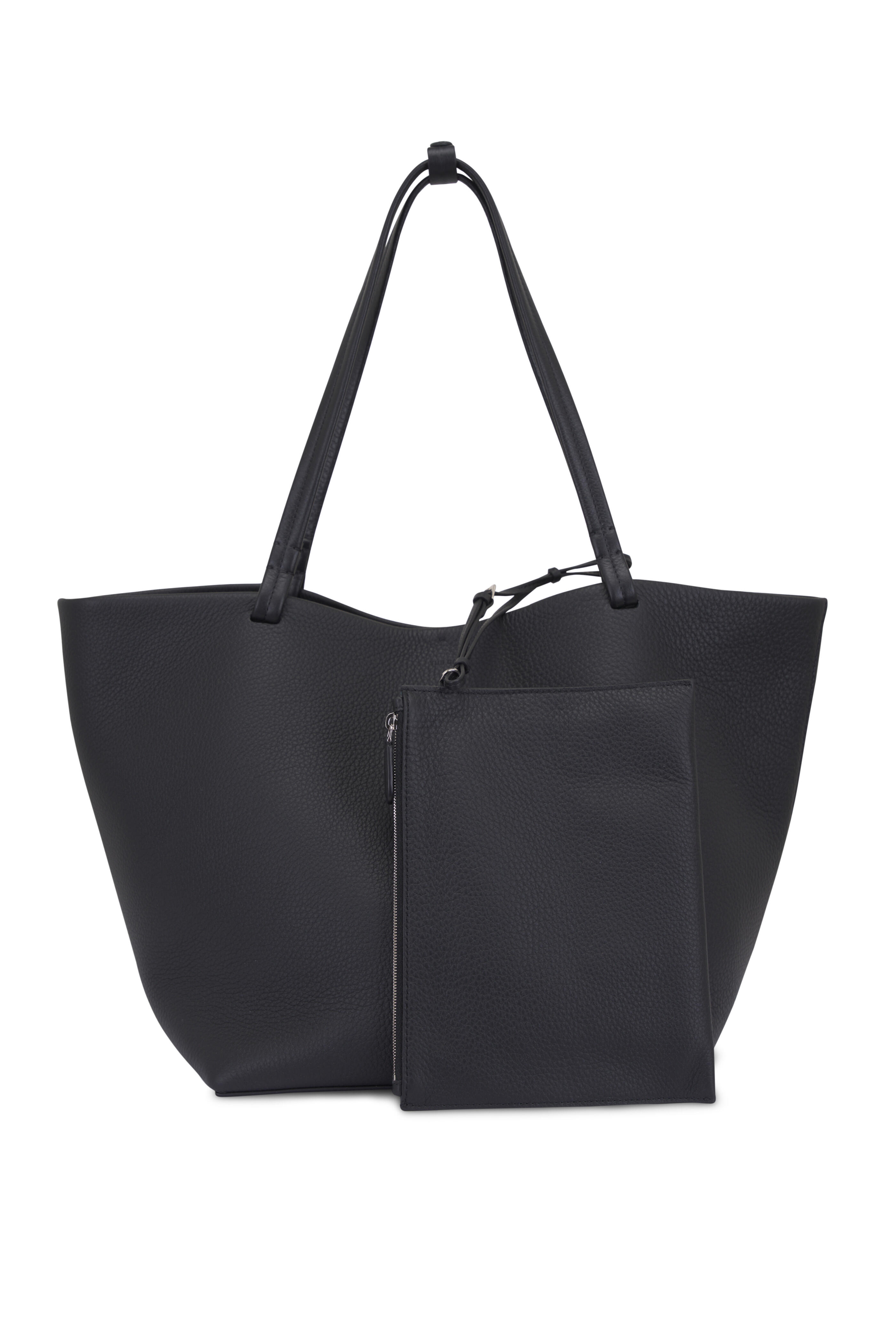 新作 ★ 高級レザー【THE ROW】Park Tote Three Park Tote Three Bag Black in Leather – The Row