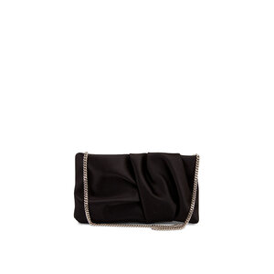 ★JIMMY CHOO★ BONNY Satin Top handle【完売前に!】 JIMMY CHOO Satin Crystal Embellished Top Handle Bon Bon Bag
