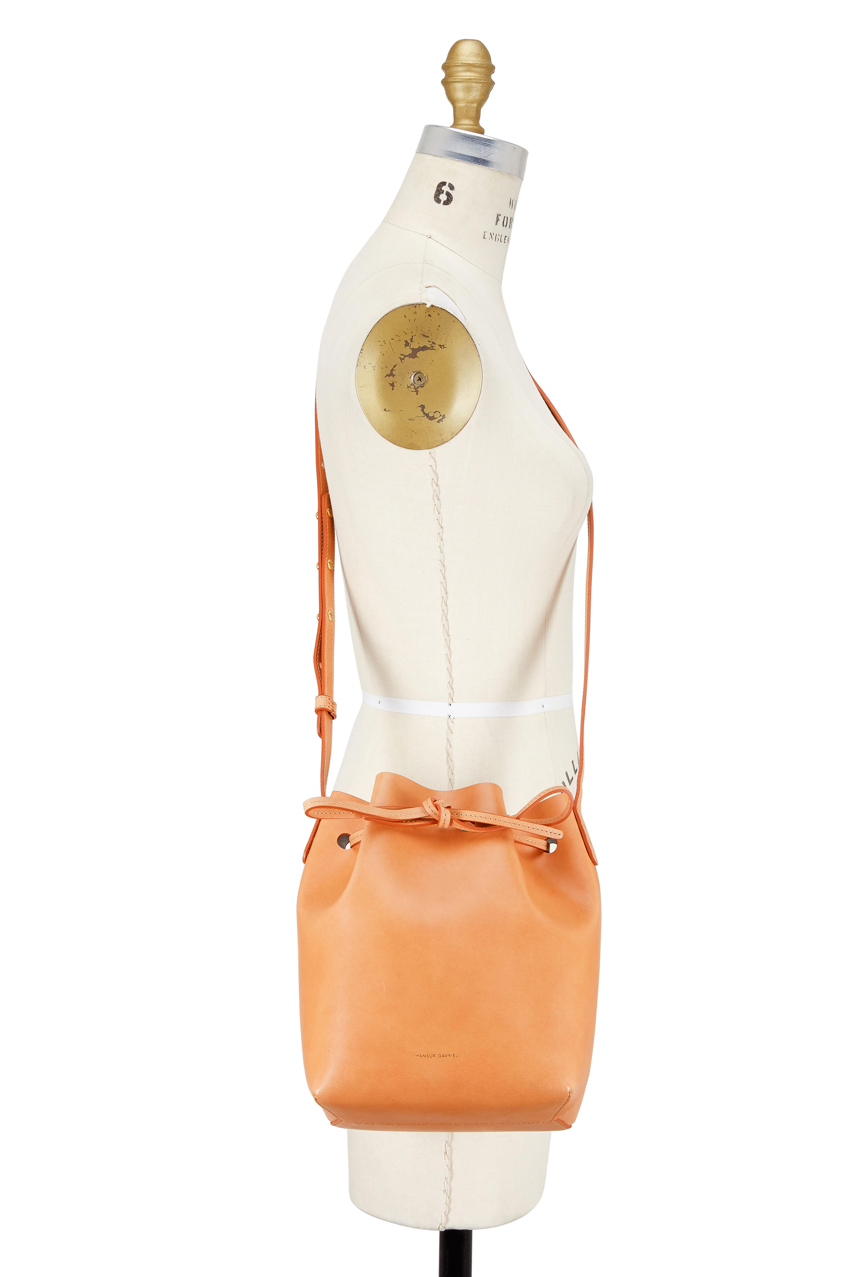 Mansur Gavriel - Tan Leather Mini Bucket Bag