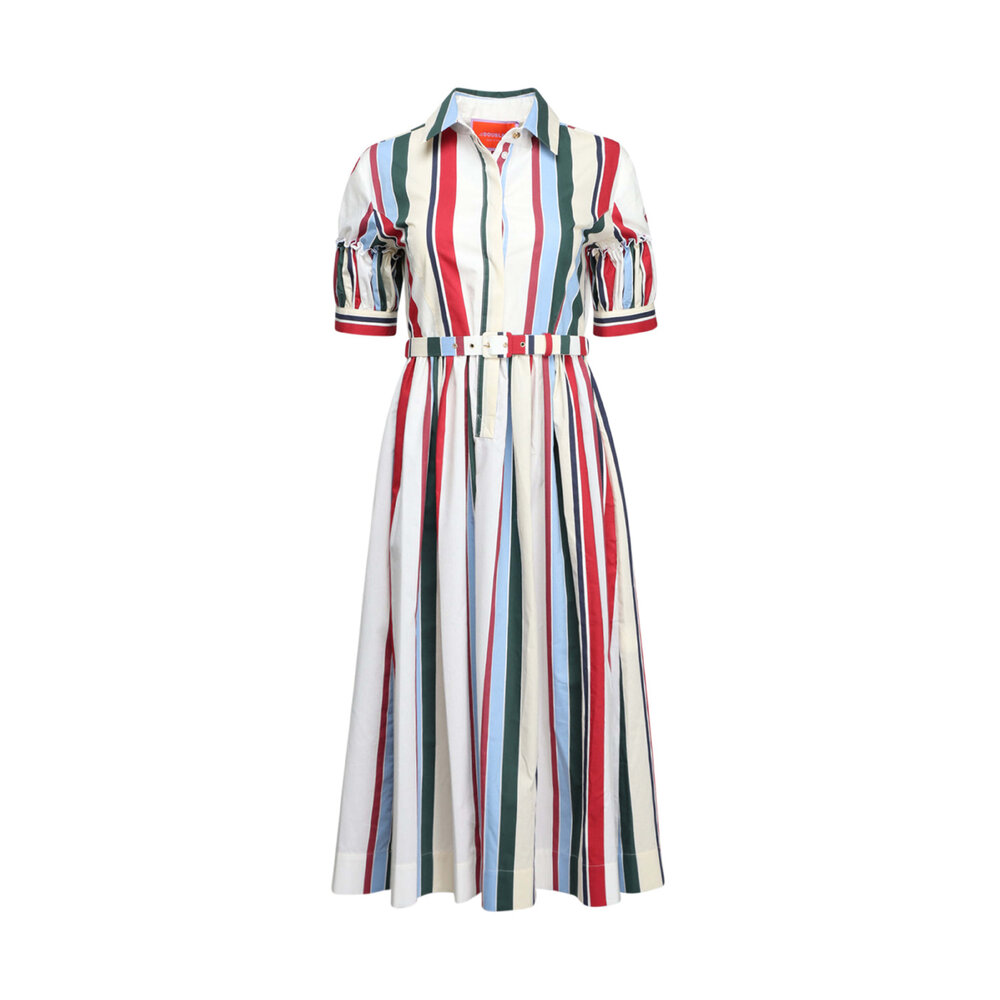laubeblanc double-belted melange dress ワンピース laubeblanc