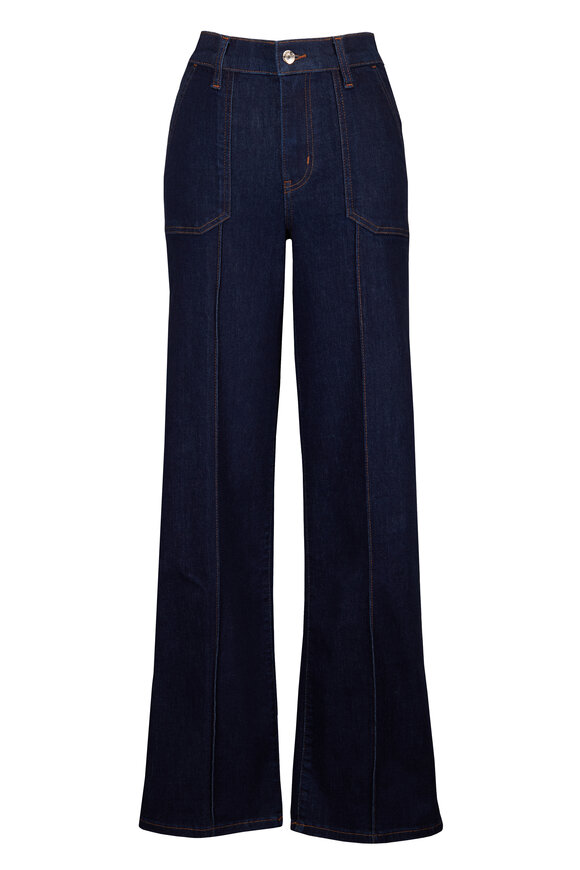 Frame Le Slim Palazzo Pintuck Pocket Jean - view 1