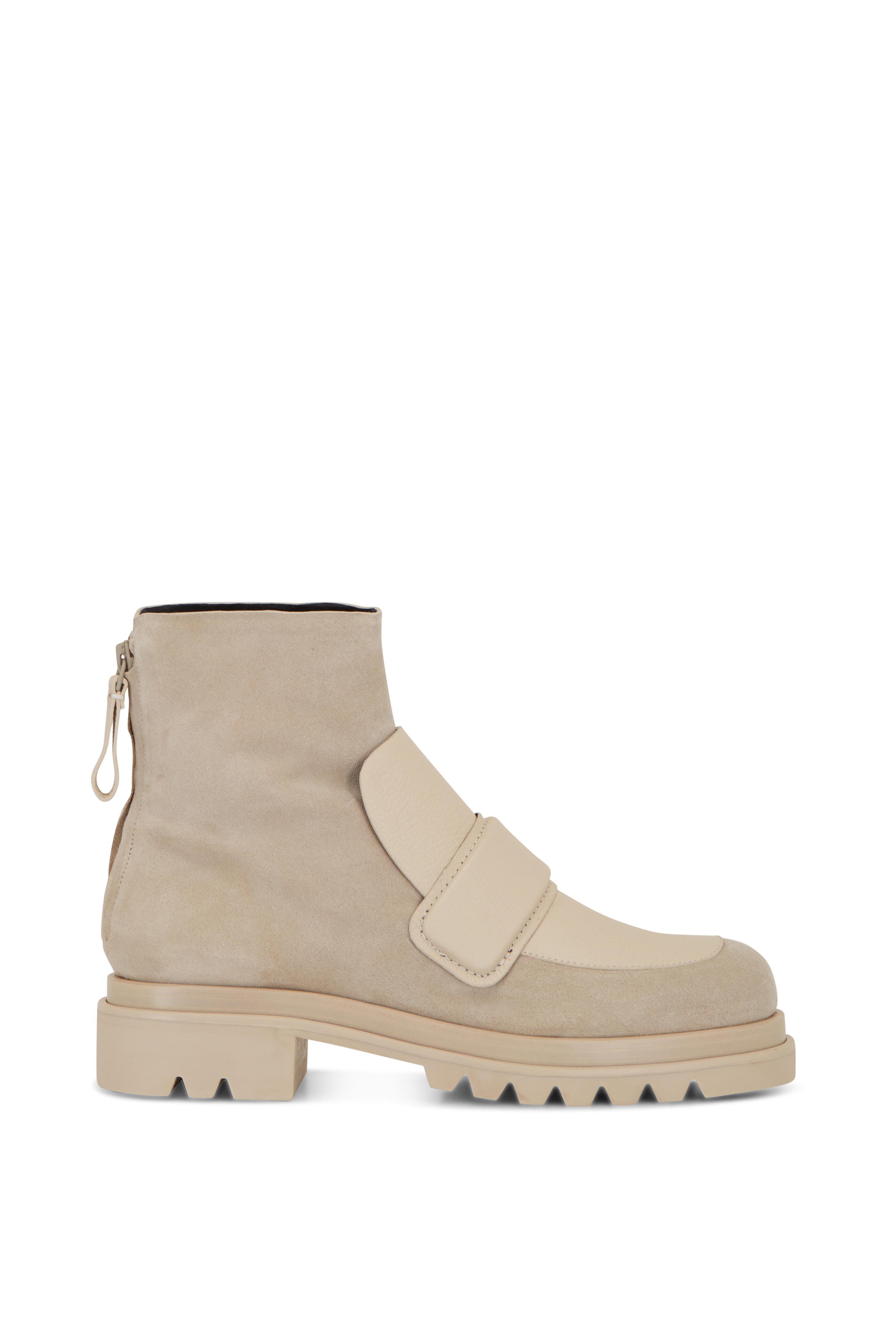 Mercedes Castillo - Dylan Wheat Suede Lug Sole Boot