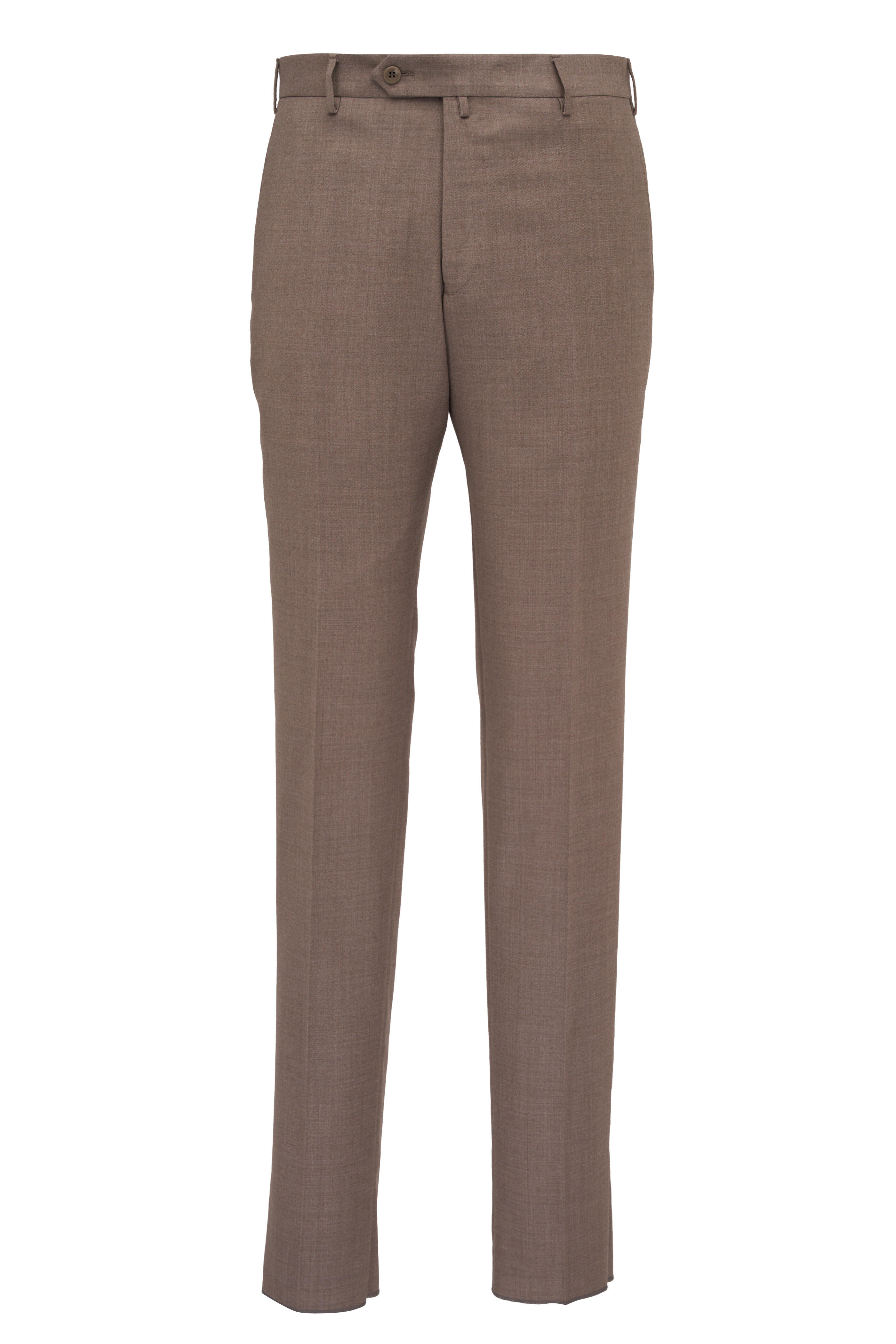 Malcom - Parma Taupe Flannel Dress Pant | Mitchell Stores