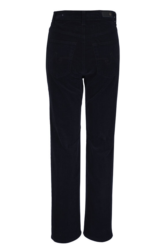 AG Brinley Black Corduroy Straight Leg Jean - view 3