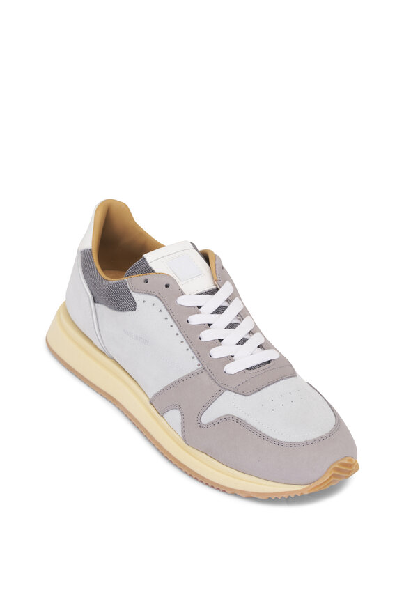 Maison Margiela - Replica Bordeaux Leather & Suede Lace-Up