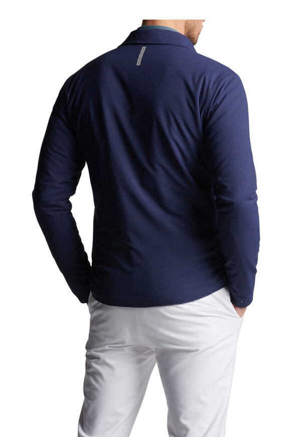 Peter Millar - Approach Navy Insulated Snap Shirt