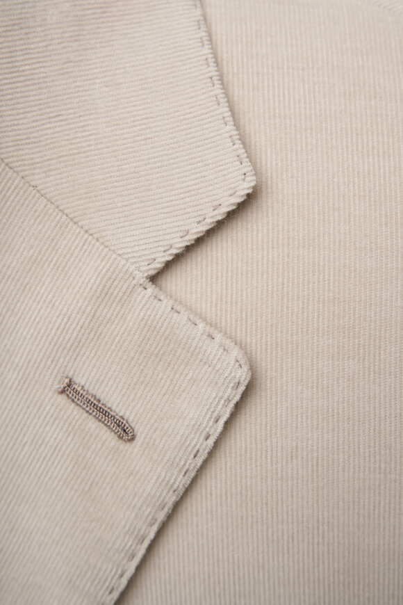 Brioni - Stone Cotton & Cashmere Pinewale Corduroy Suit 